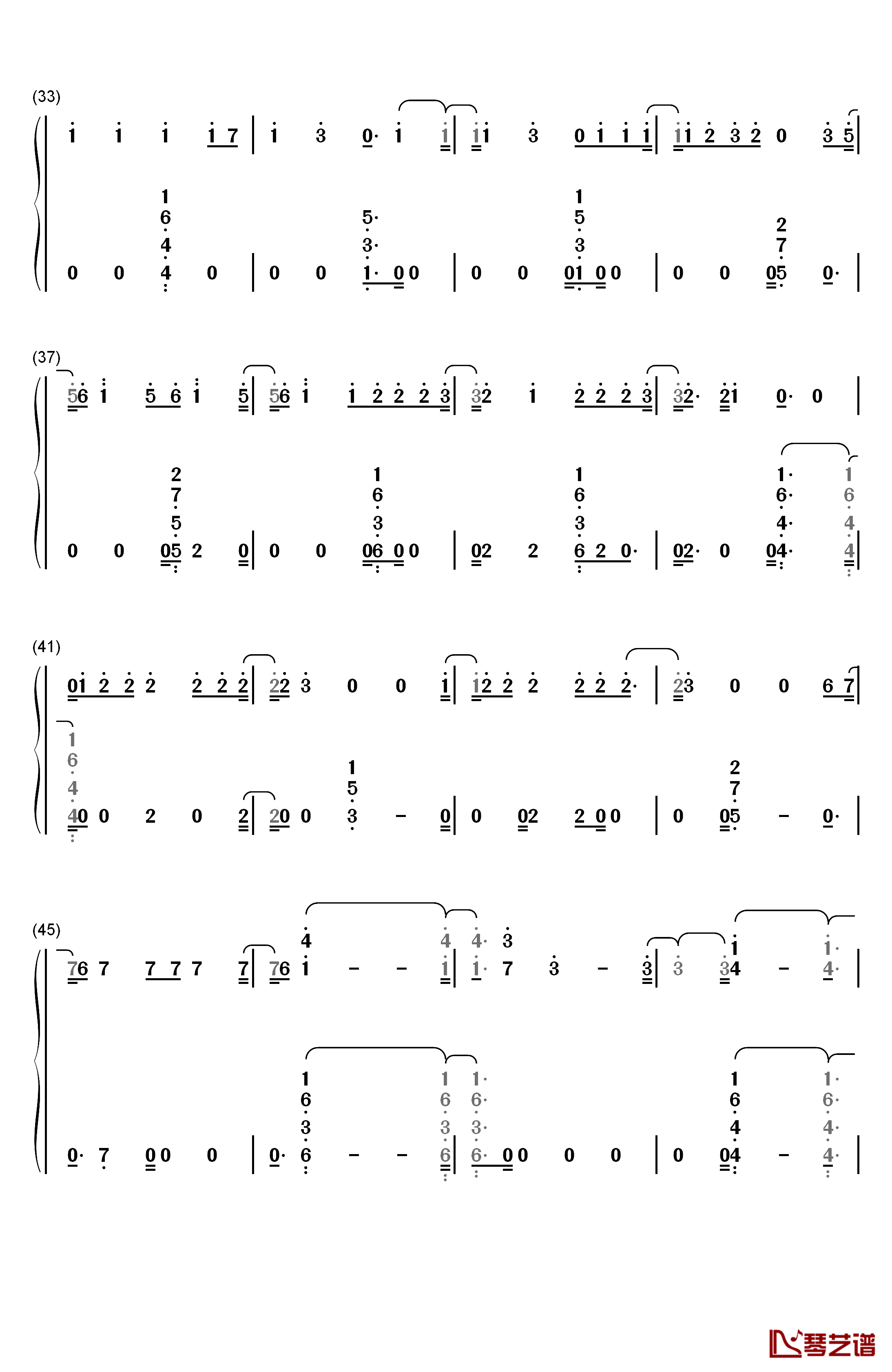 Call It What You Want钢琴简谱-数字双手-Taylor Swift3