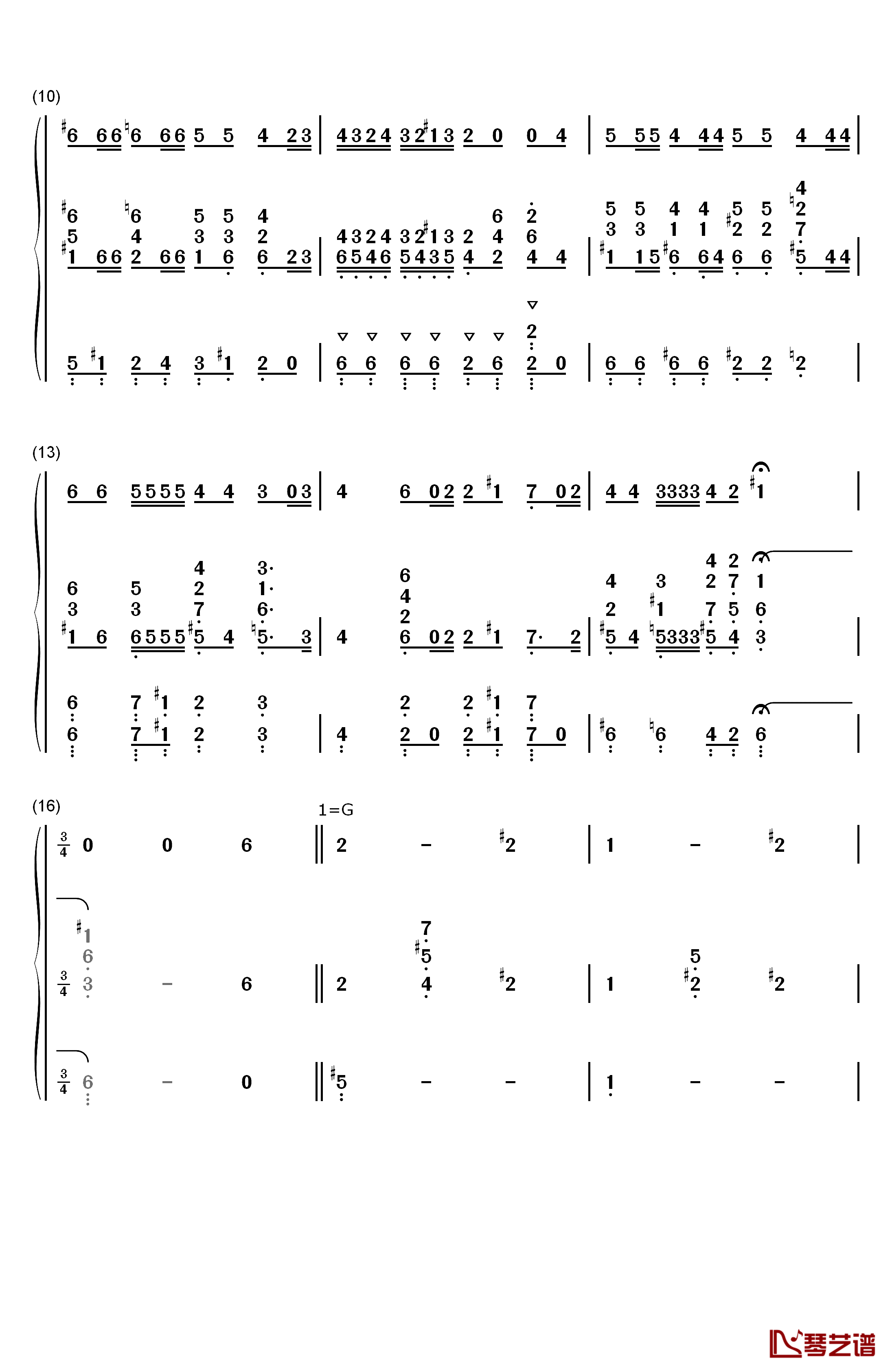 Jack's Lament钢琴简谱-数字双手-Danny Elfman2