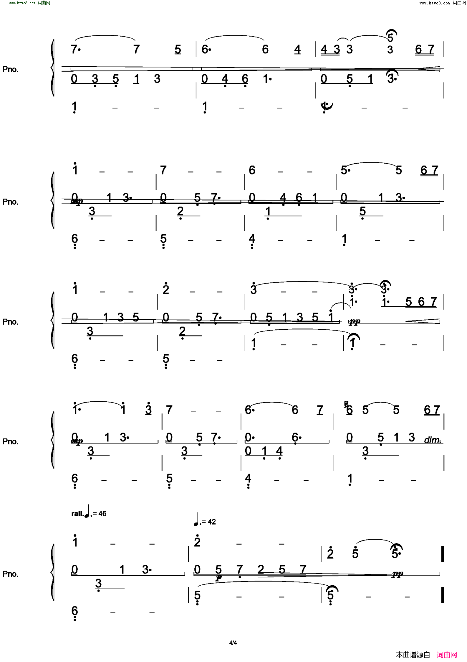Fairytale简谱-Ludovico Einaudi演唱-作曲：Ludovico Einaudi词曲1