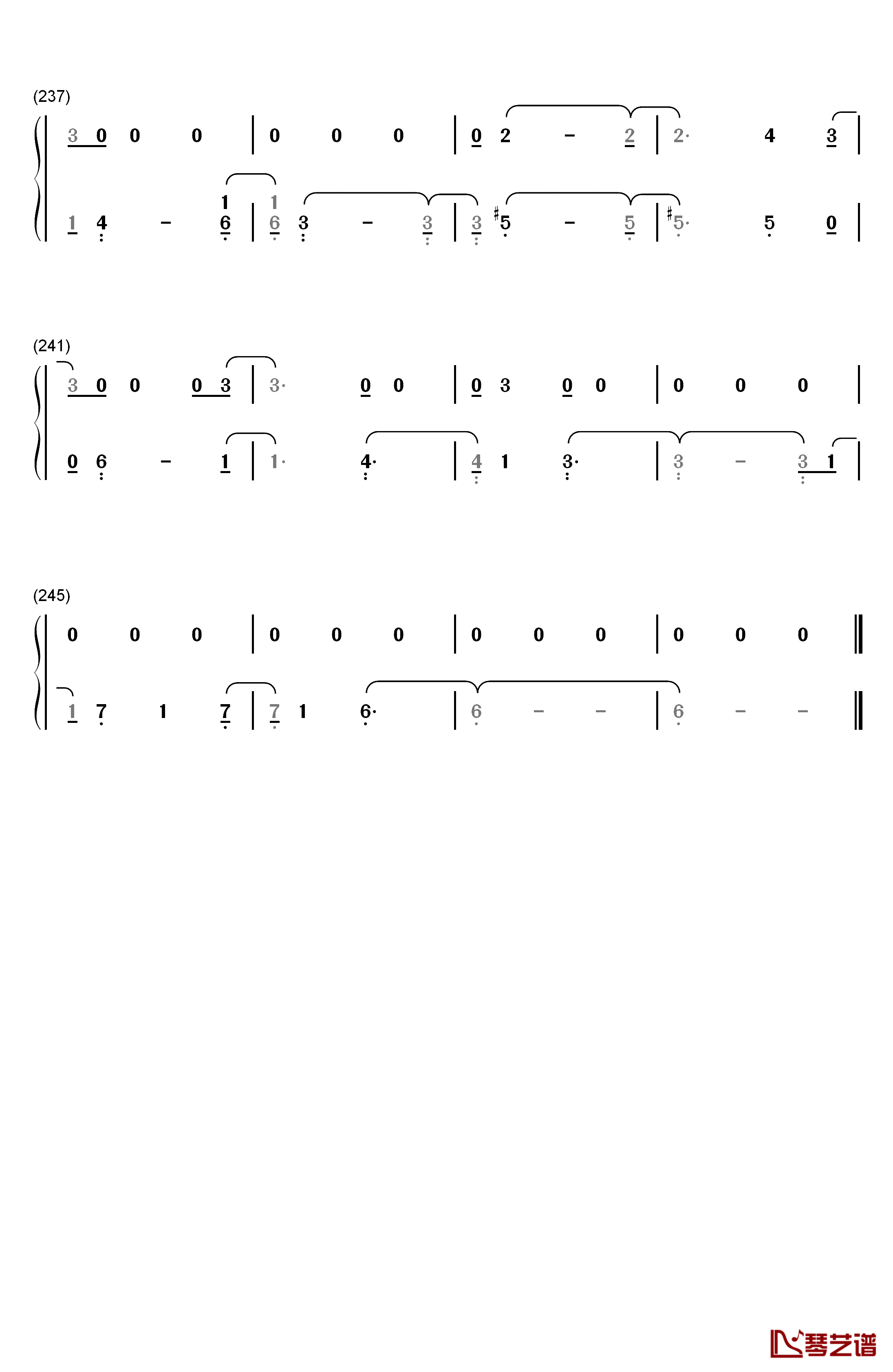 Havana钢琴简谱-数字双手-Camila Cabello13