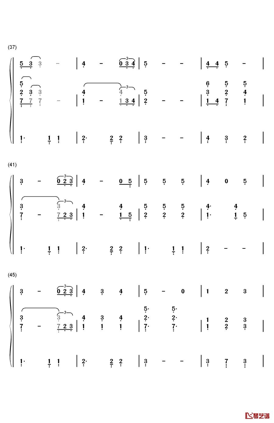 If I Ain’t Got You钢琴简谱-数字双手-Alicia Keys4