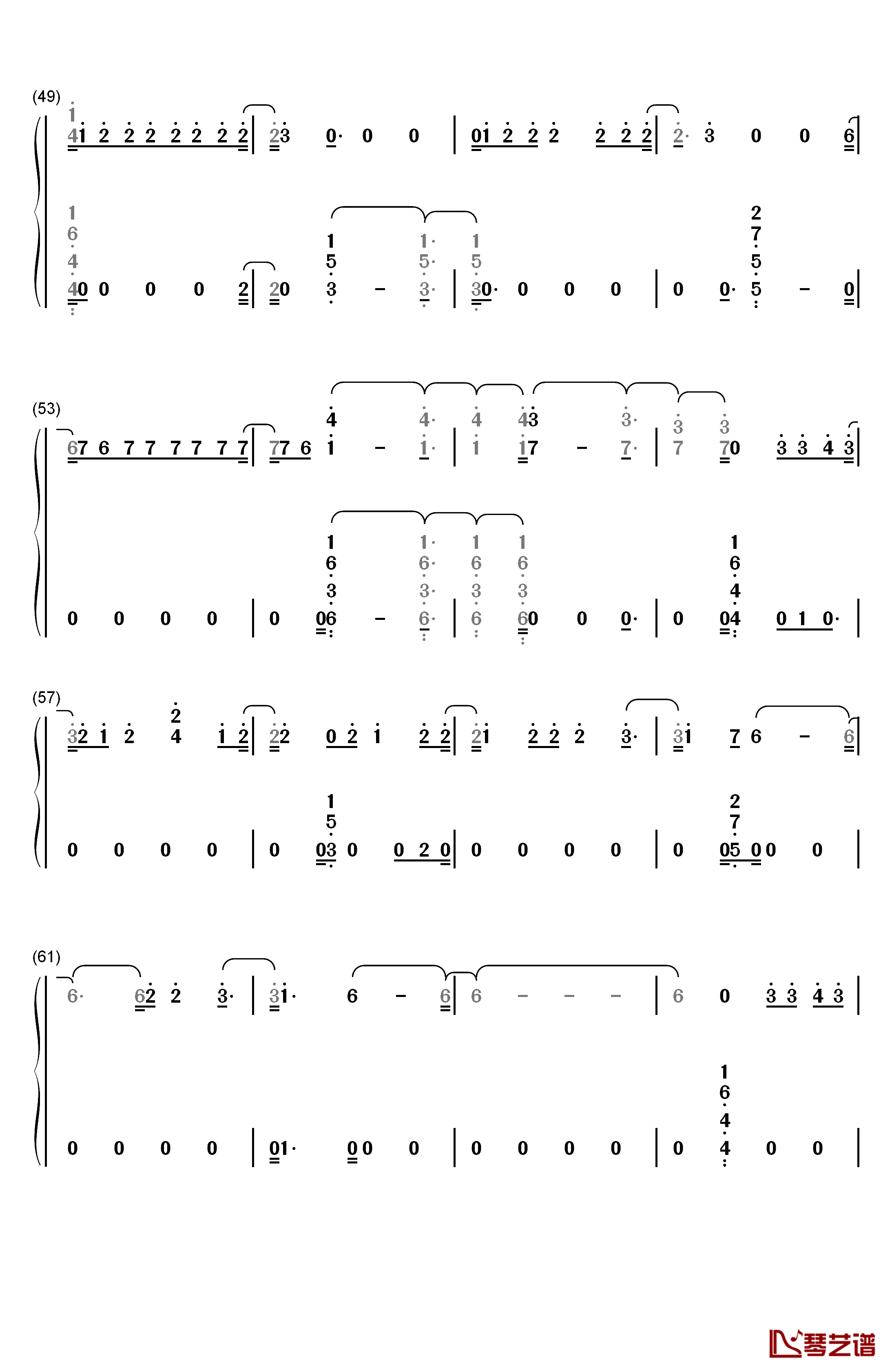 Call It What You Want钢琴简谱-数字双手-Taylor Swift4