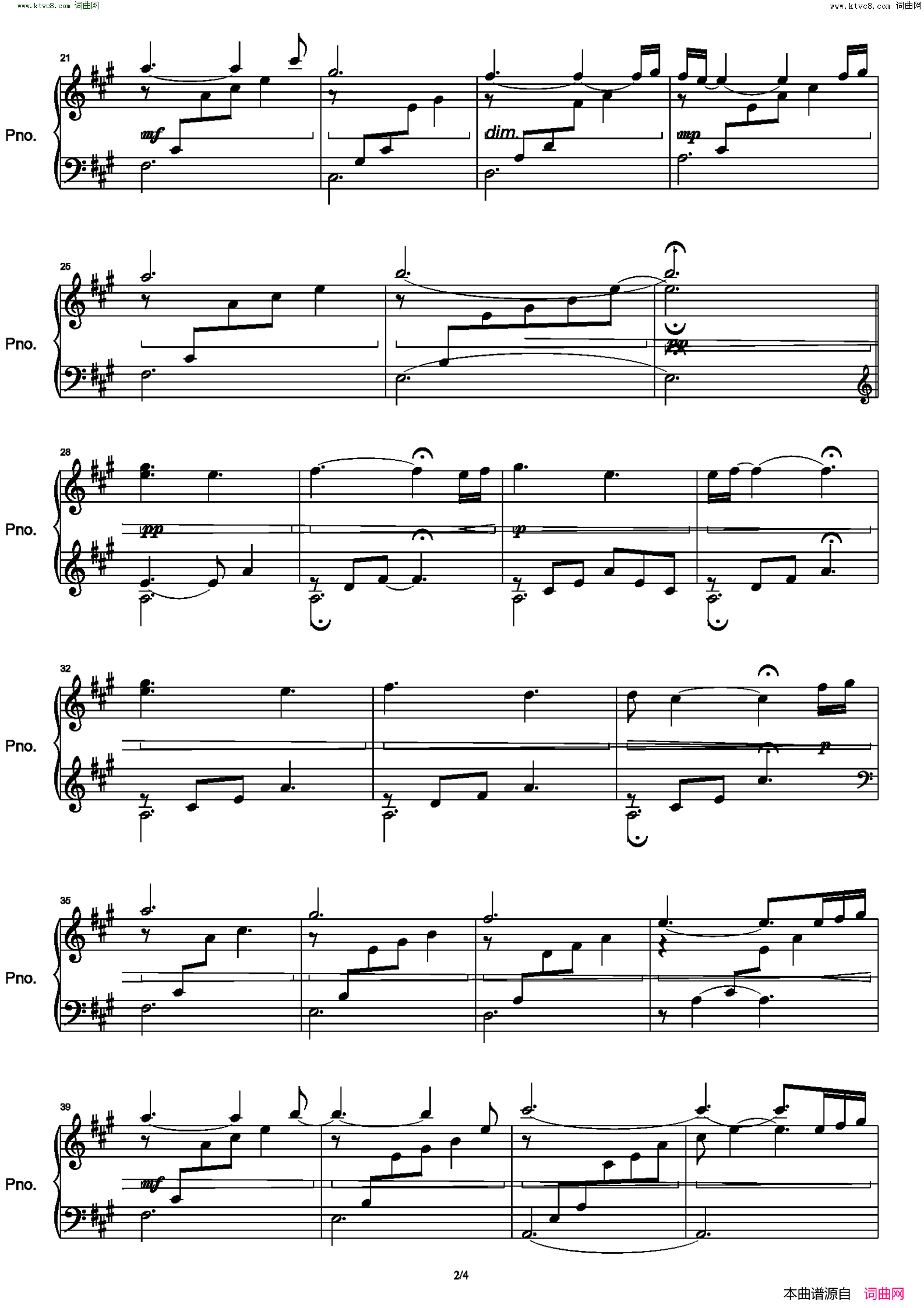 Fairytale简谱-Ludovico Einaudi演唱-作曲：Ludovico Einaudi词曲1