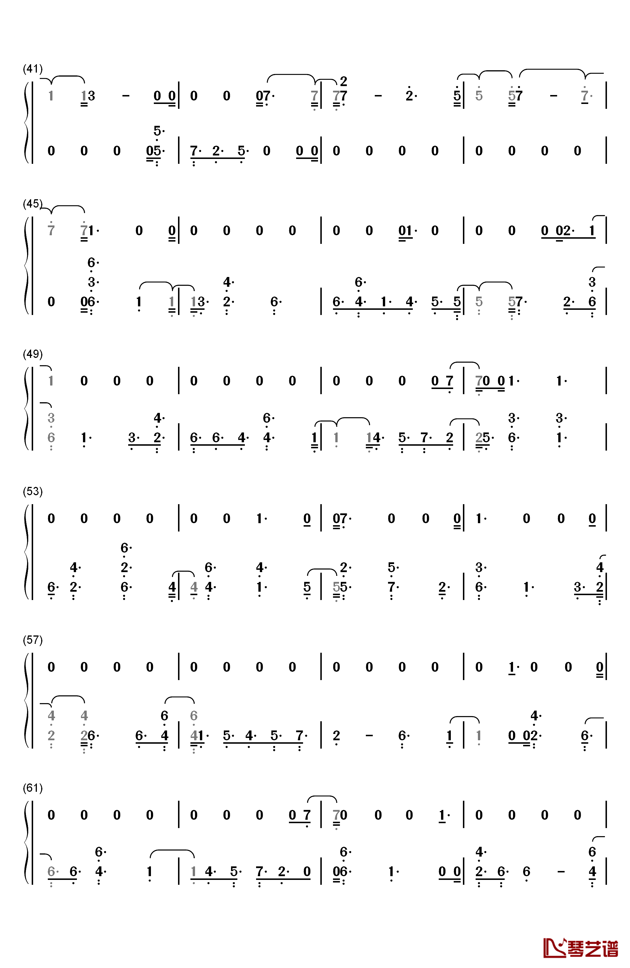 Is Your Love Enough钢琴简谱-数字双手-Little Mix3
