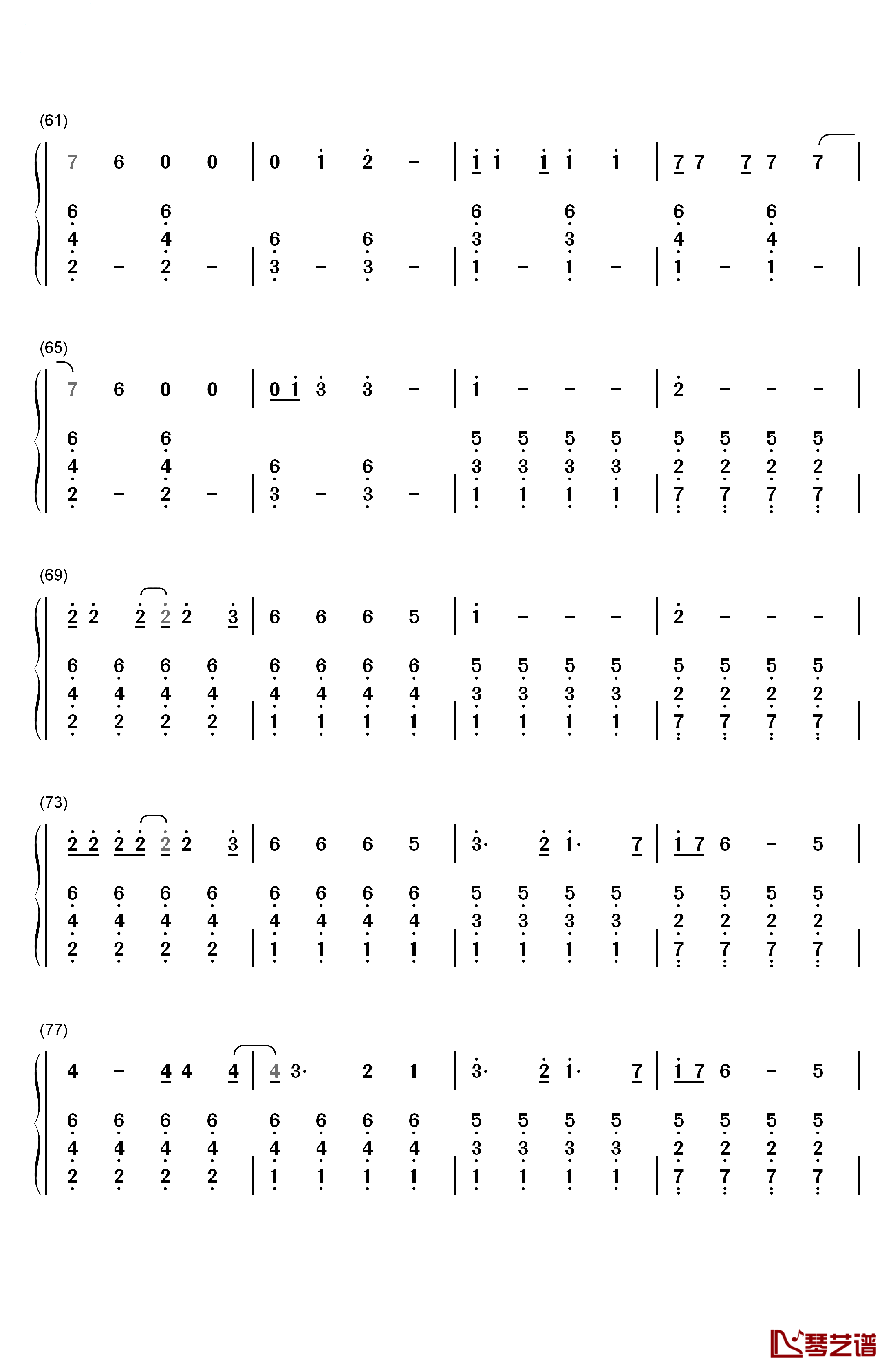 I Know Places钢琴简谱-数字双手-Taylor Swift4