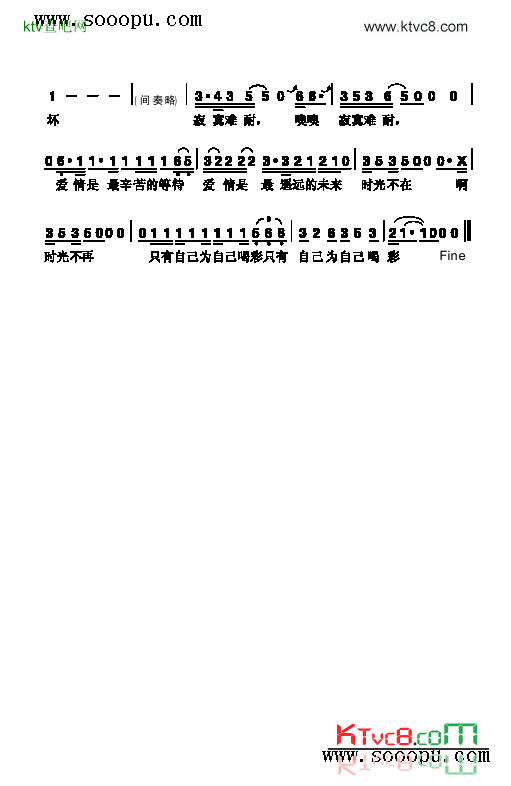 寂寞难耐歌曲类简谱简谱-李宗盛演唱1