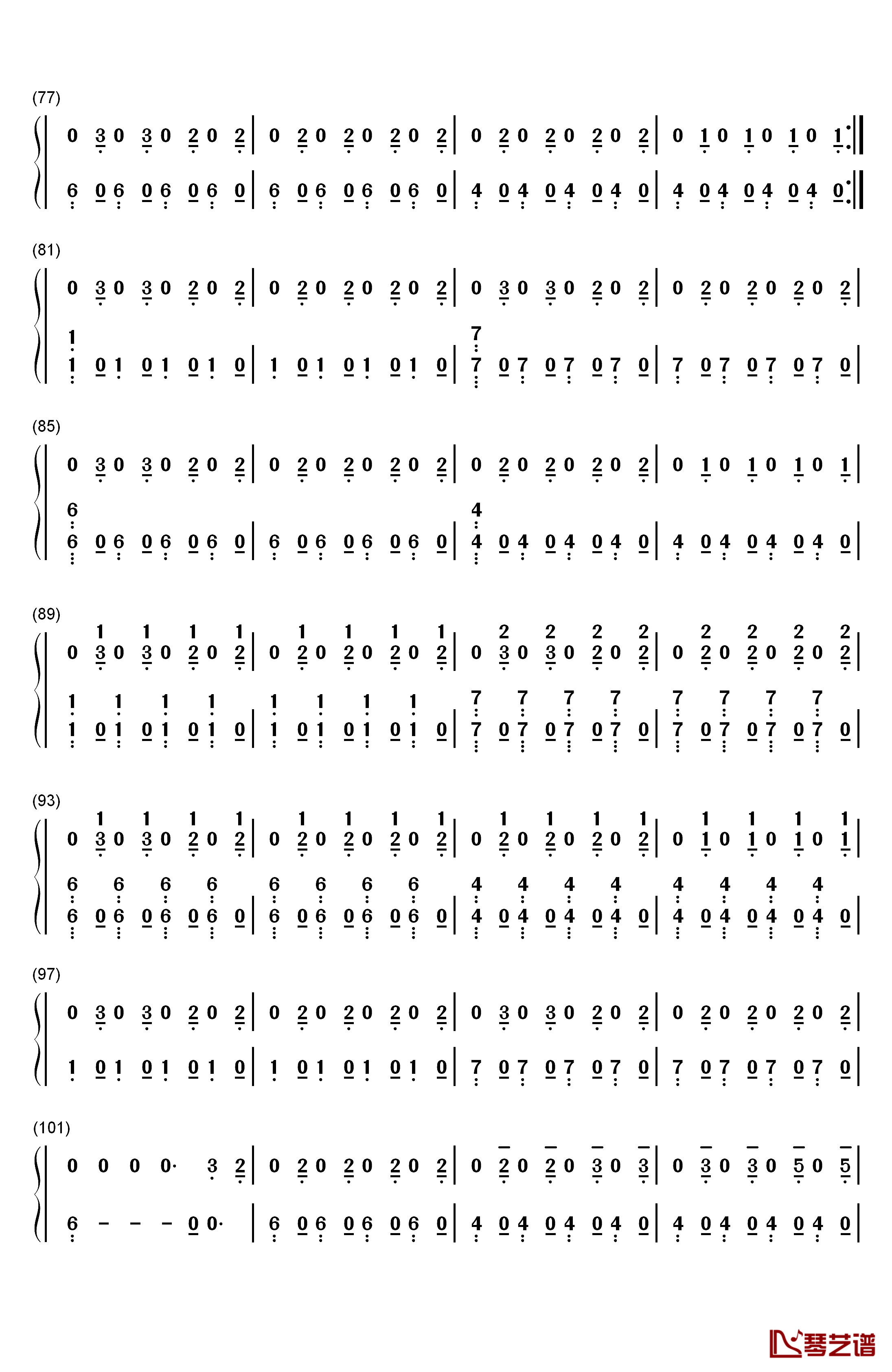 Addict With a Pen钢琴简谱-数字双手-Twenty One Pilots4
