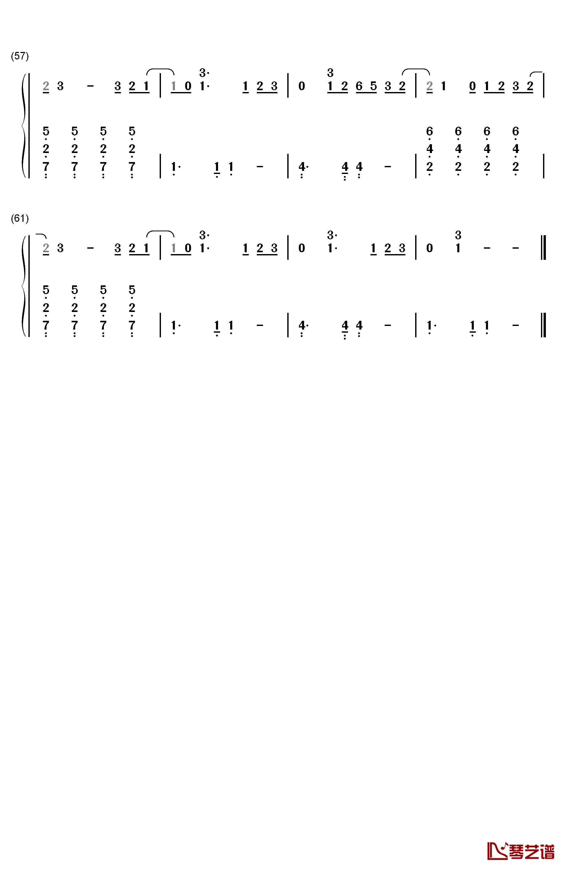 She's the One钢琴简谱-数字双手-Robbie Williams4