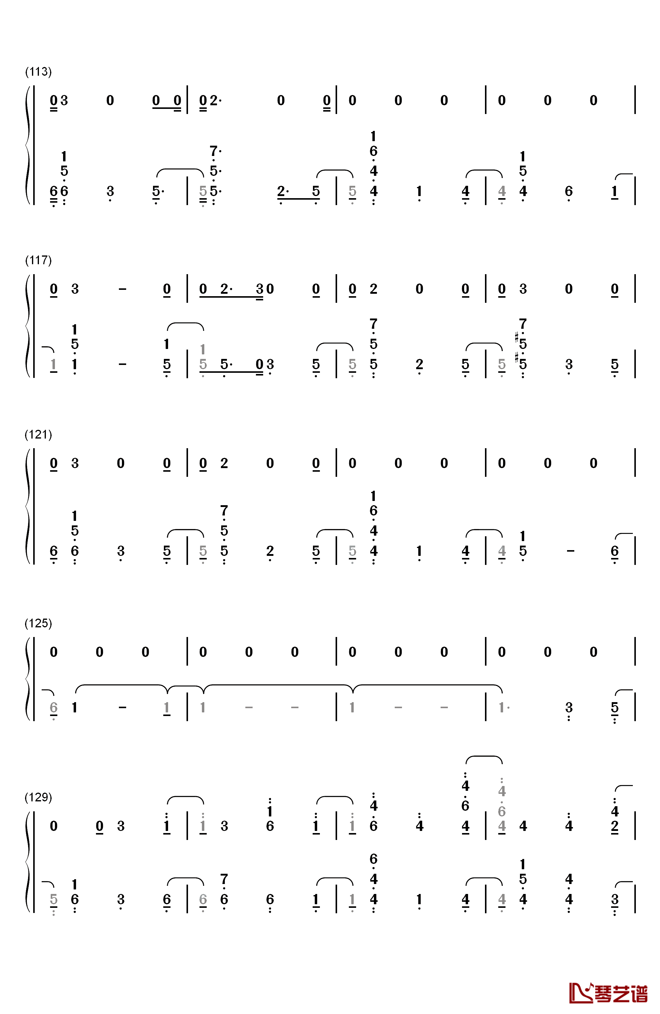At My Weakest钢琴简谱-数字双手-James Arthur6