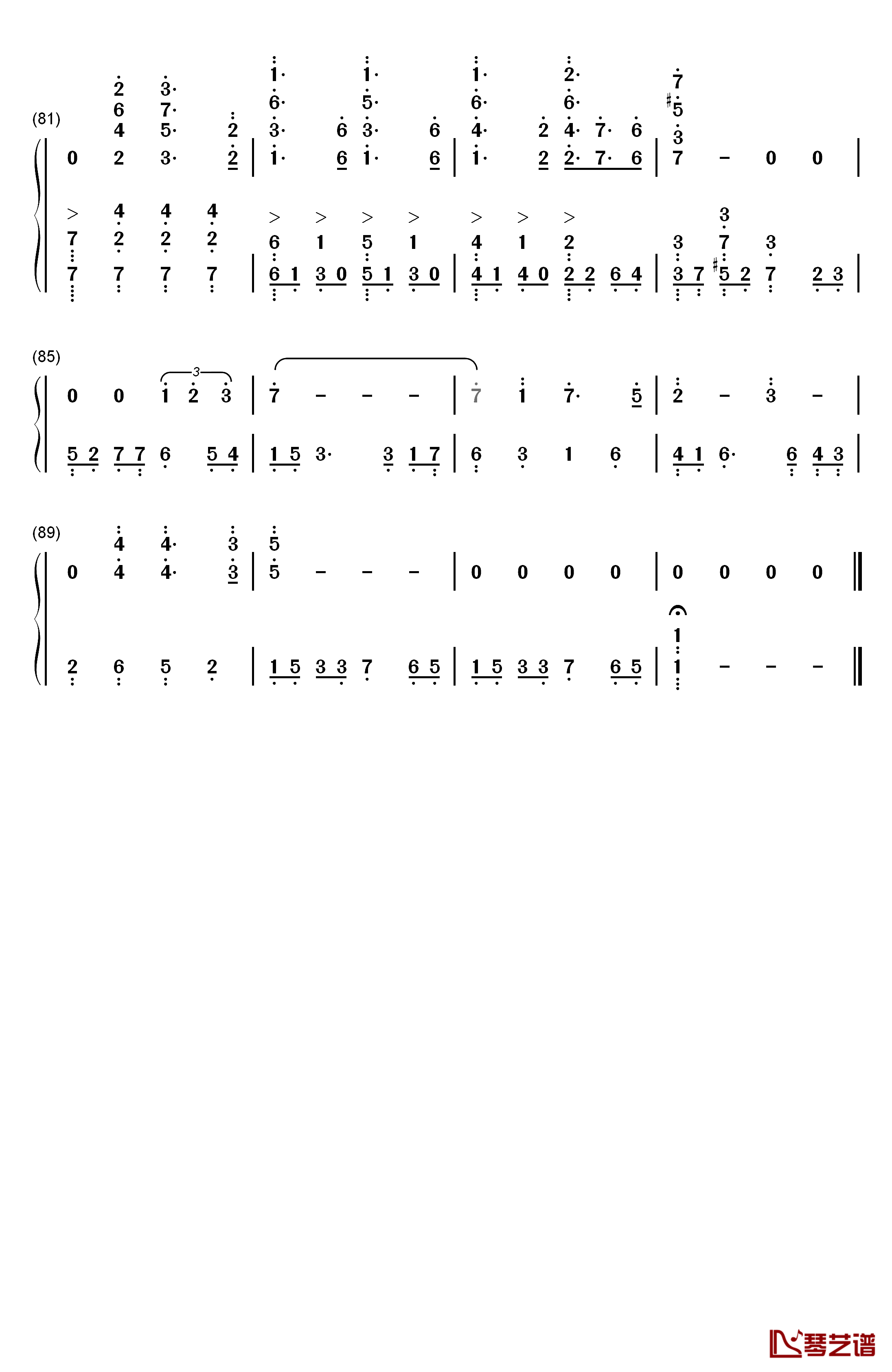 Somewhere In Time钢琴简谱-数字双手-马克西姆5