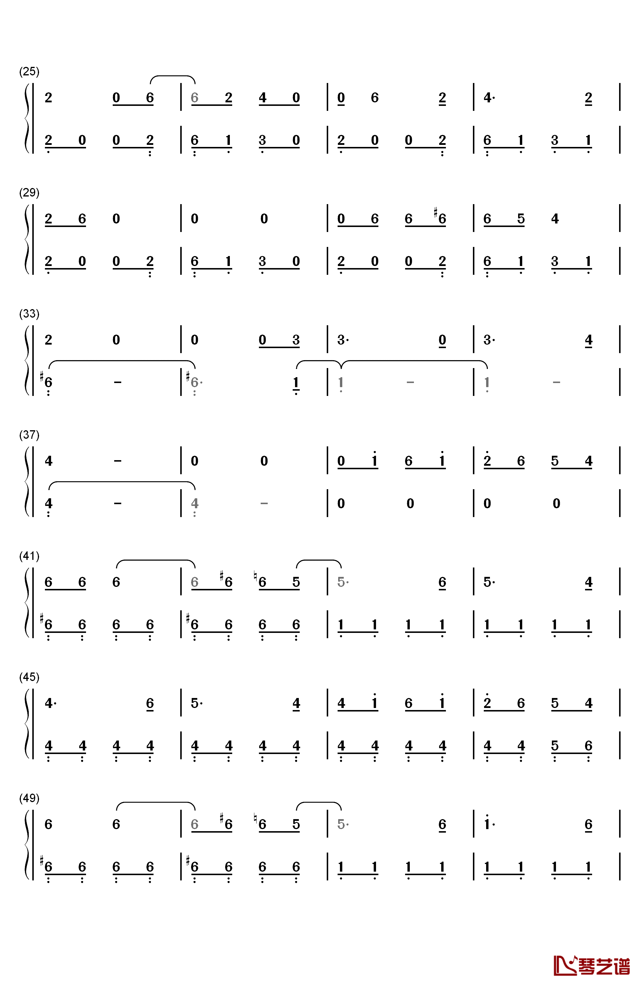 Still Into You钢琴简谱-数字双手-Paramore2