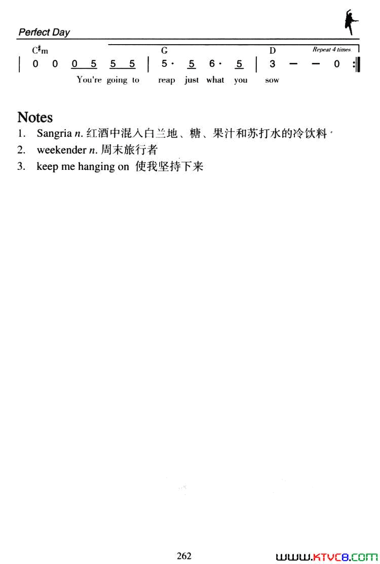PerfectDay完美的一天Perfect Day完美的一天简谱1