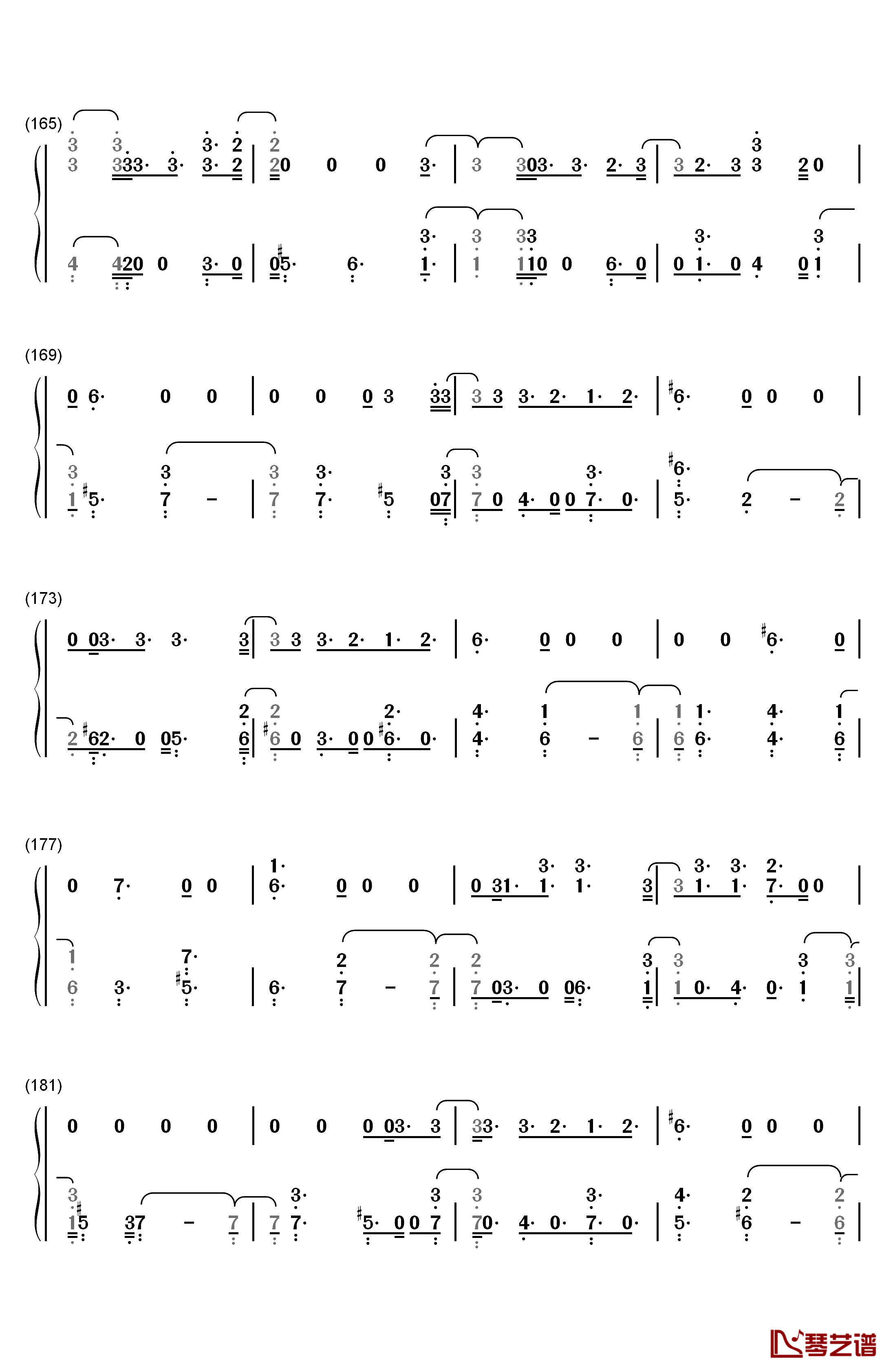 Summer Bummer钢琴简谱-数字双手-Lana Del Rey9