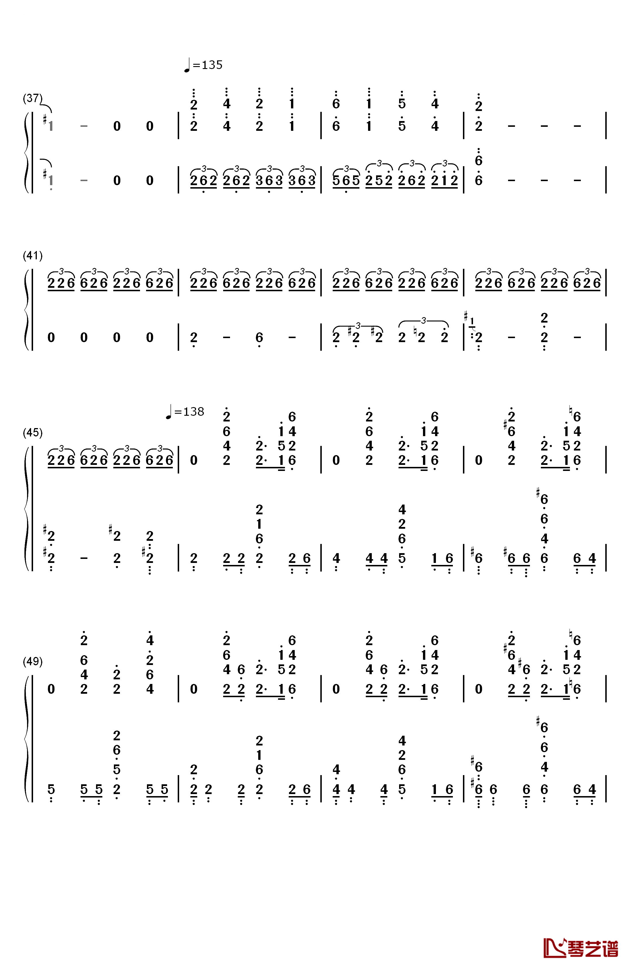 The Arrival Of Kai钢琴简谱-数字双手-Hans Zimmer3