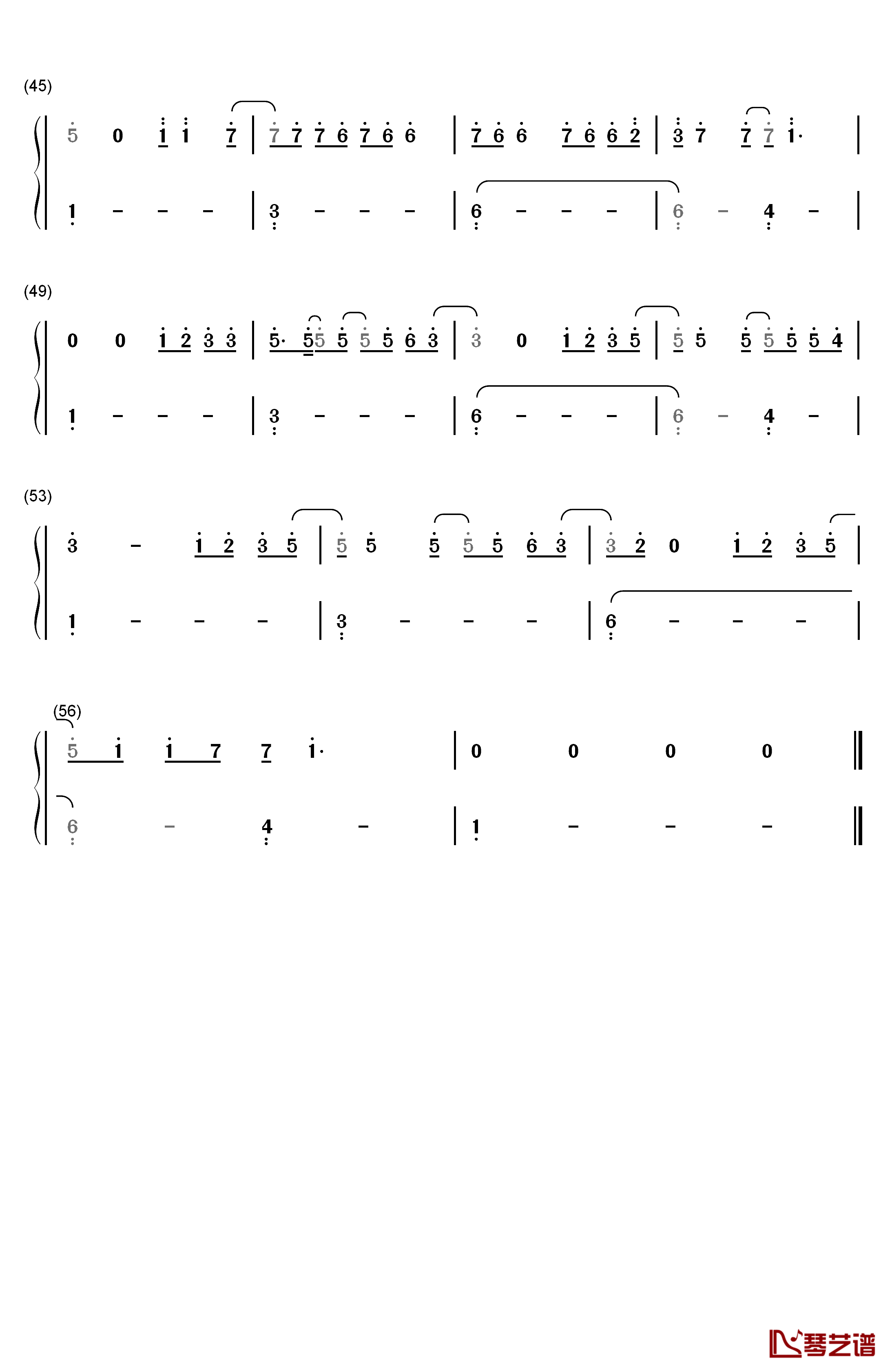 Wild Ones钢琴简谱-数字双手-Flo Rida3
