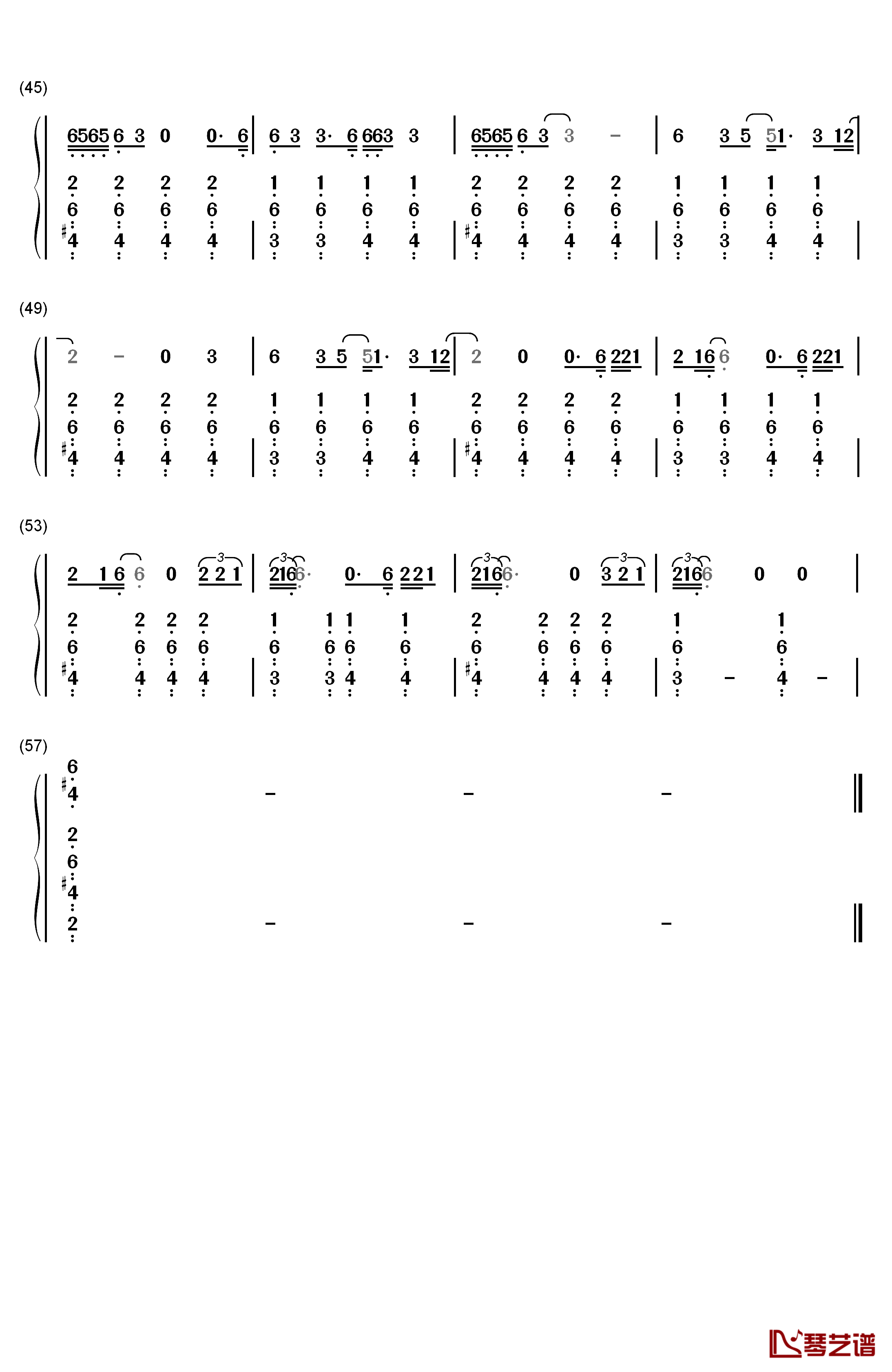 Hands of Love钢琴简谱-数字双手-Miley Cyrus3