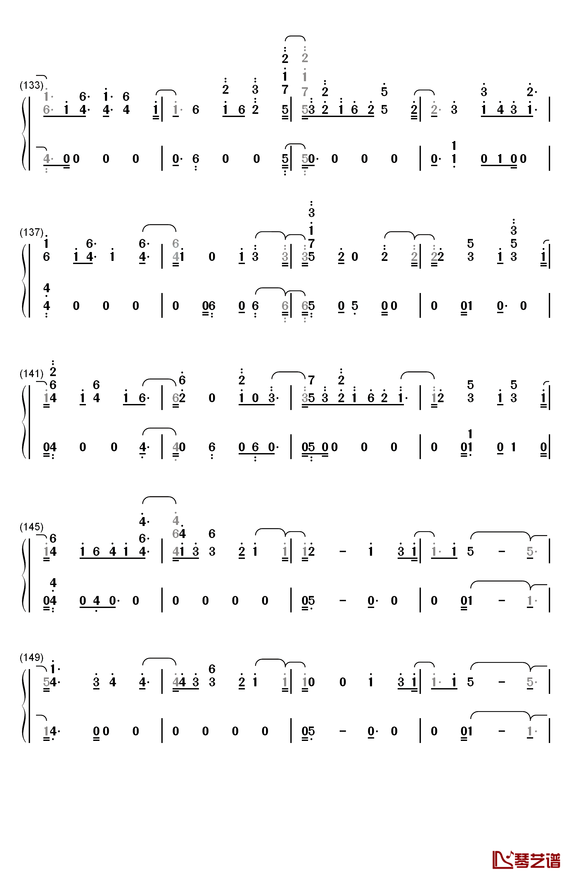 Don't Say You Love Me钢琴简谱-数字双手-Fifth Harmony7