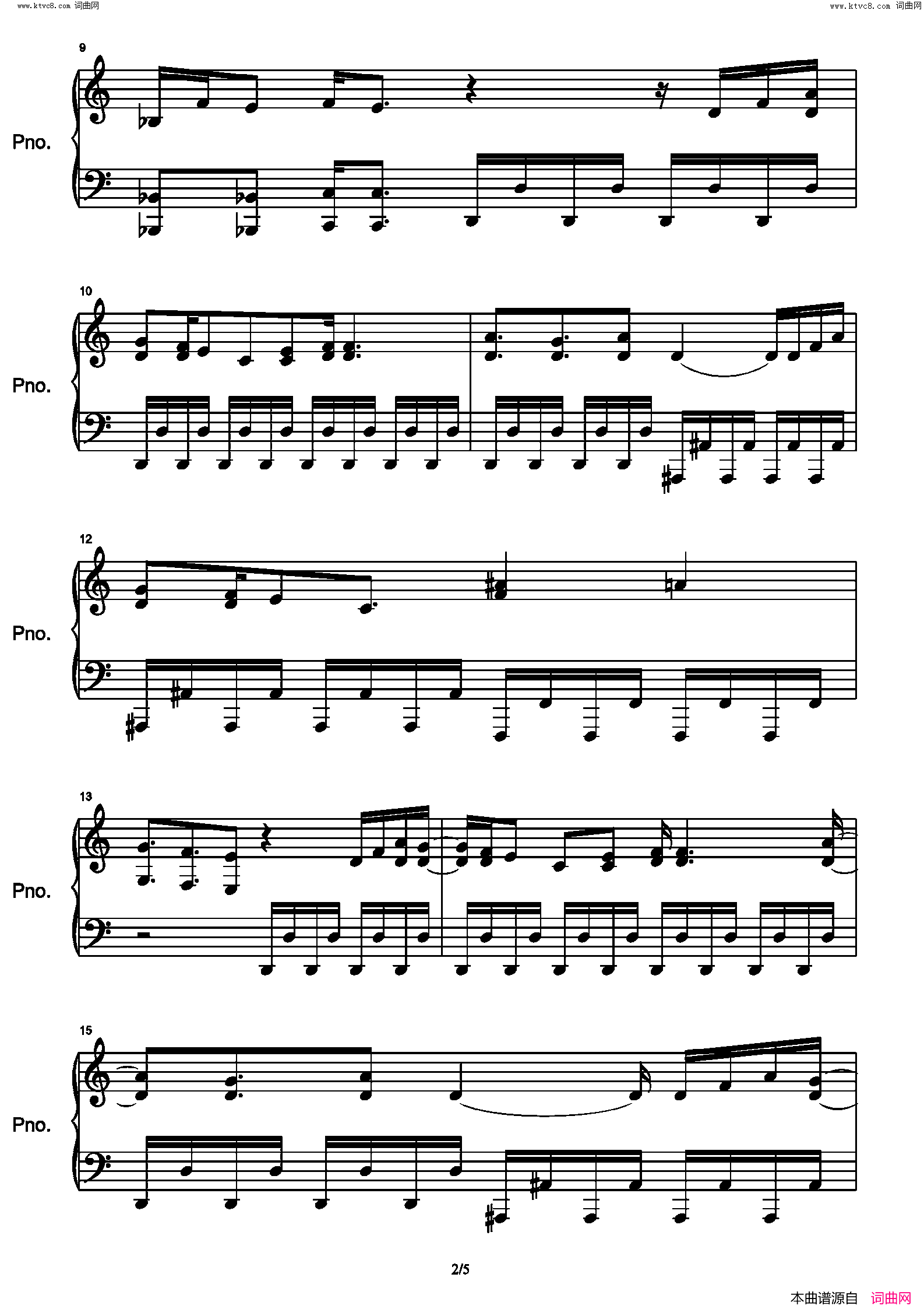 约会大作战简谱-sweet arms演唱1