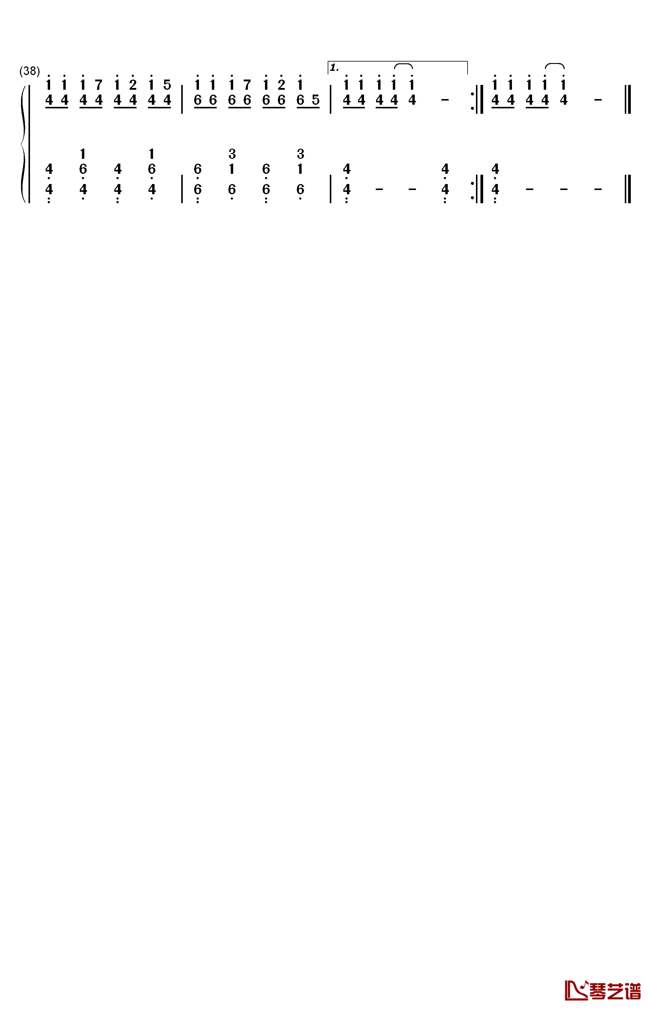 安静了钢琴简谱-数字双手-SHE  周杰伦3