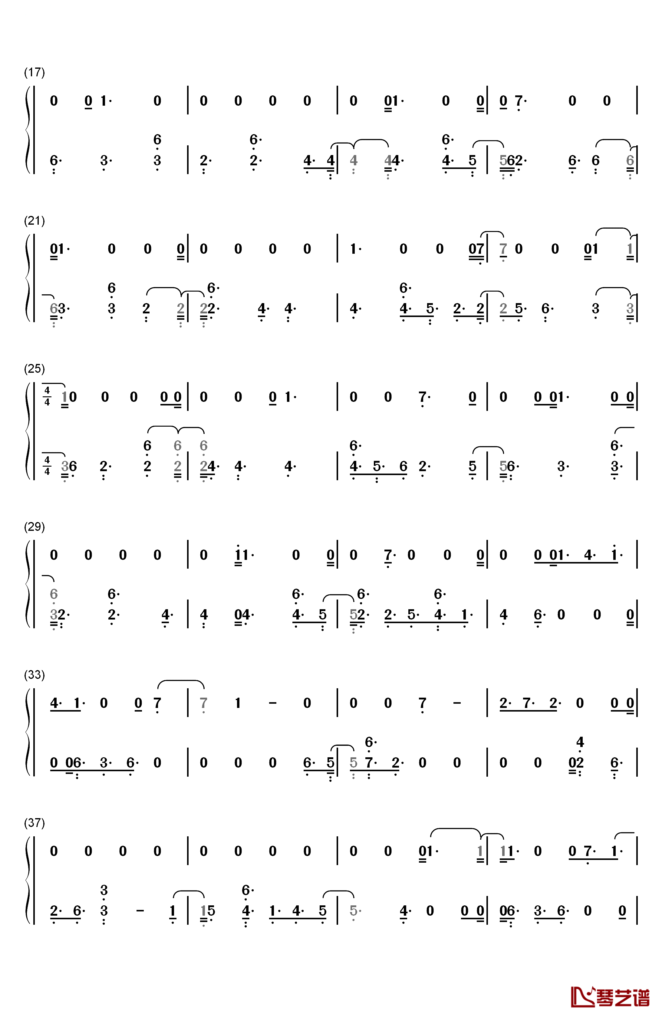 Is Your Love Enough钢琴简谱-数字双手-Little Mix2