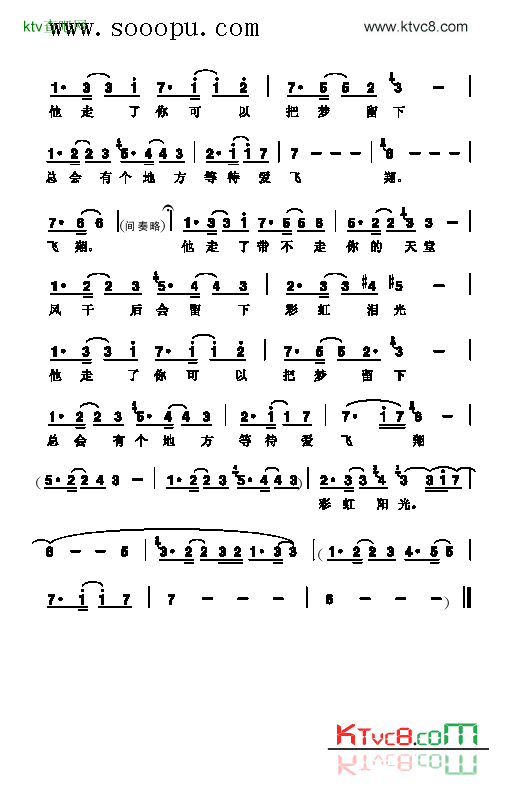 Lydia歌曲类简谱简谱-飞儿乐队演唱1
