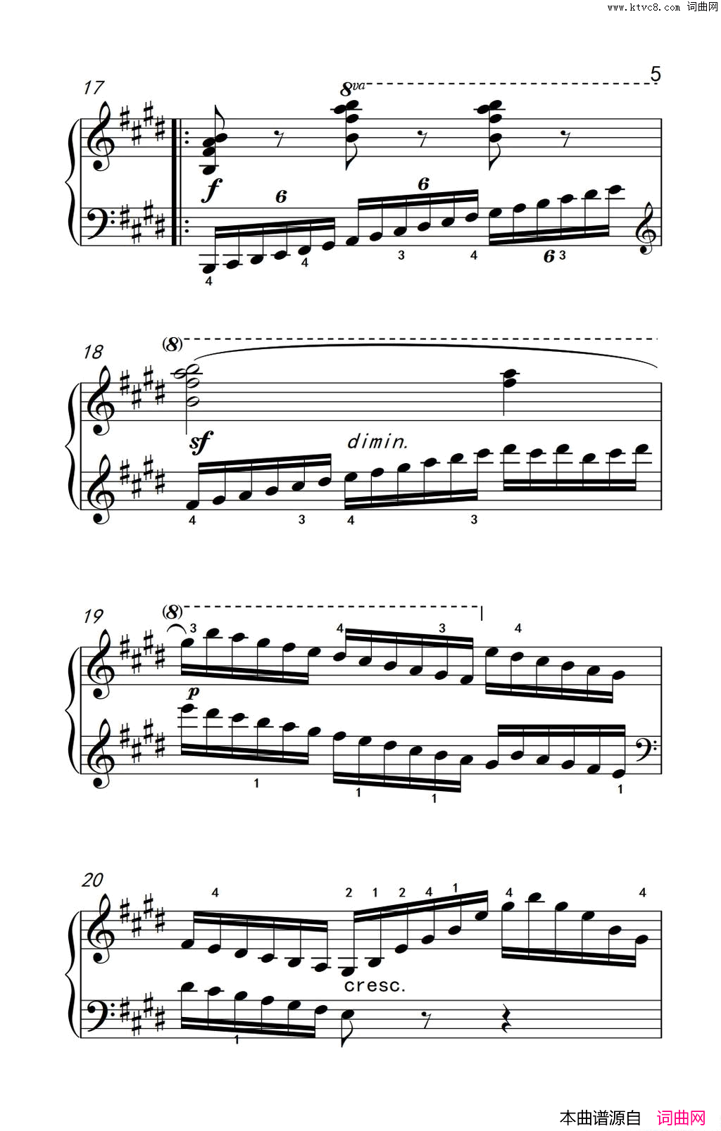 第七级3.练习曲中央音乐学院钢琴业余考级教程7-9级第七级3.练习曲中央音乐学院 钢琴业余考级教程 7-9级简谱1