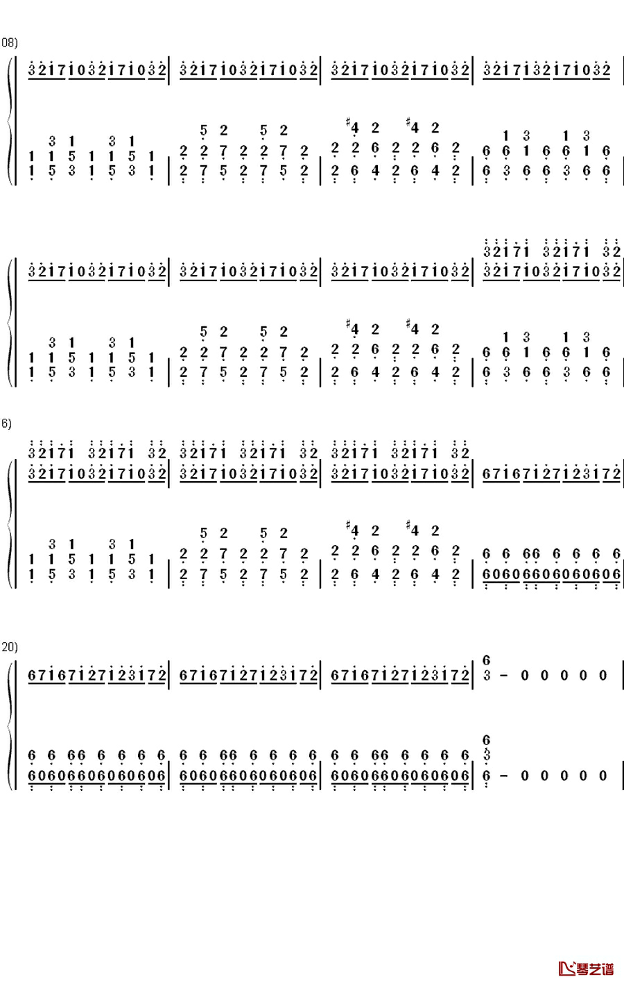 I Am The Doctor钢琴简谱-数字双手-Murray Gold8