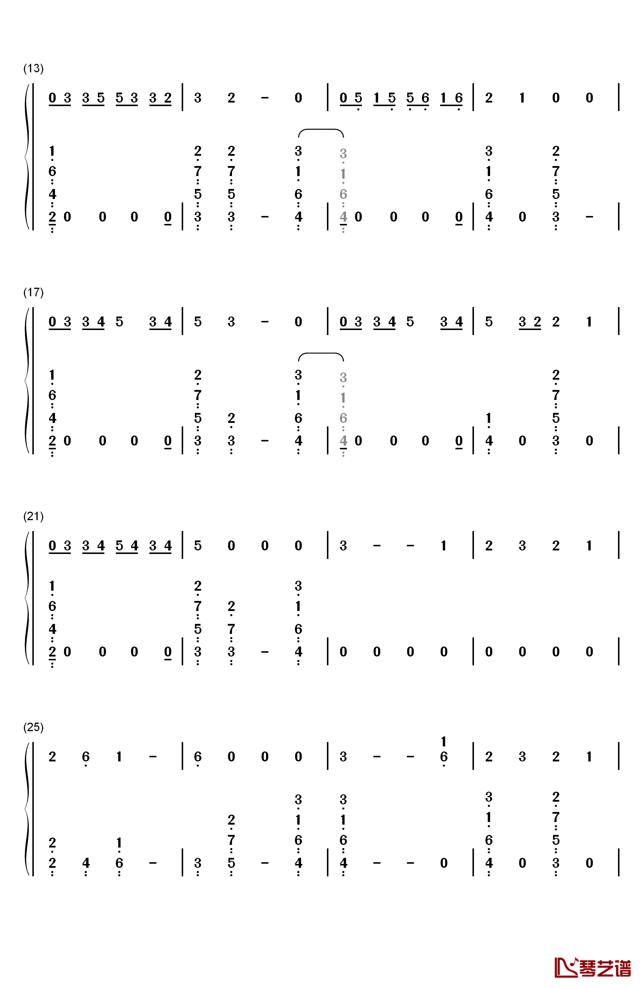 Where Were You in the Morning钢琴简谱-数字双手-Shawn Mendes2