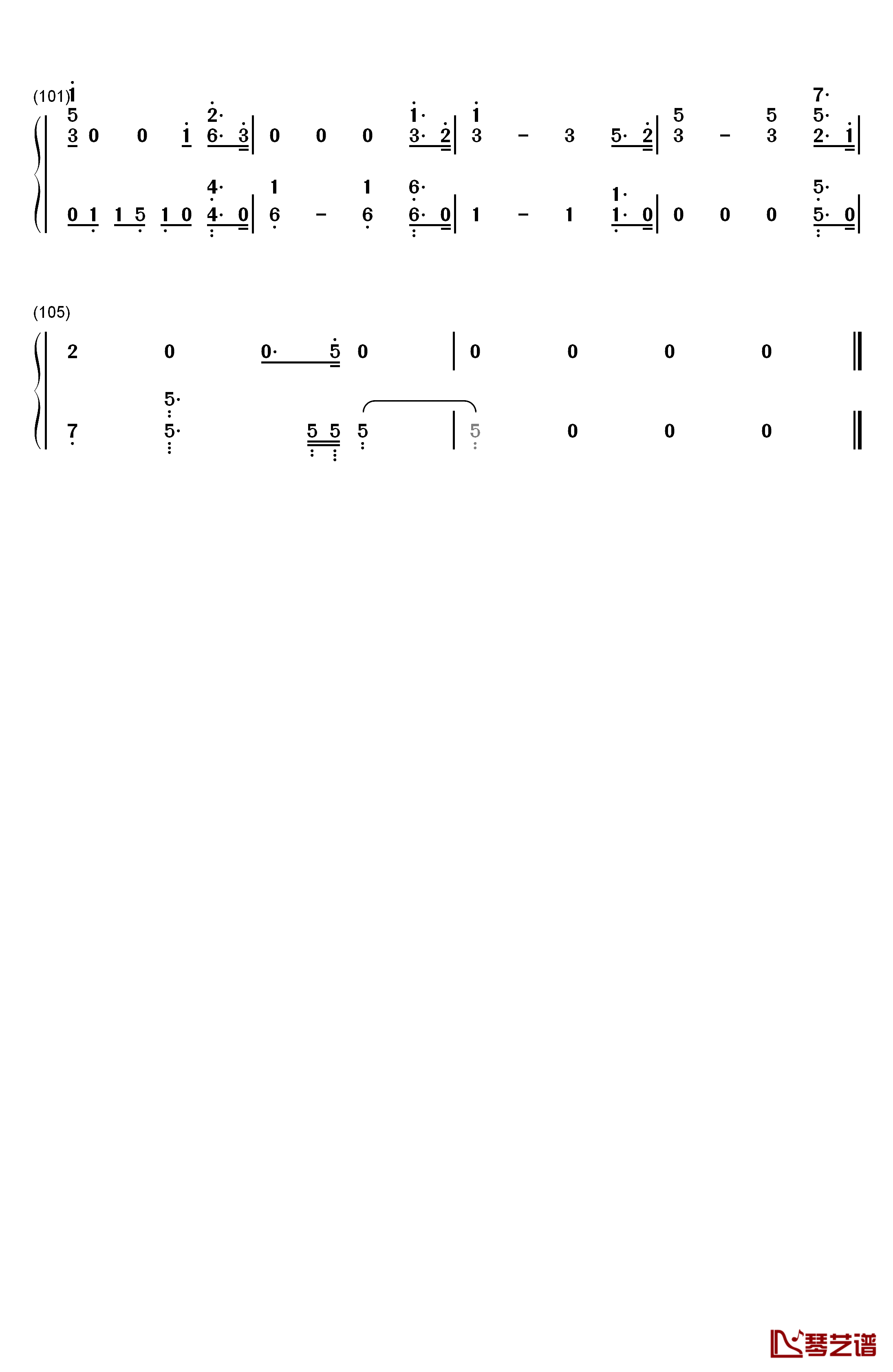 No Promises钢琴简谱-数字双手-Cheat Codes6