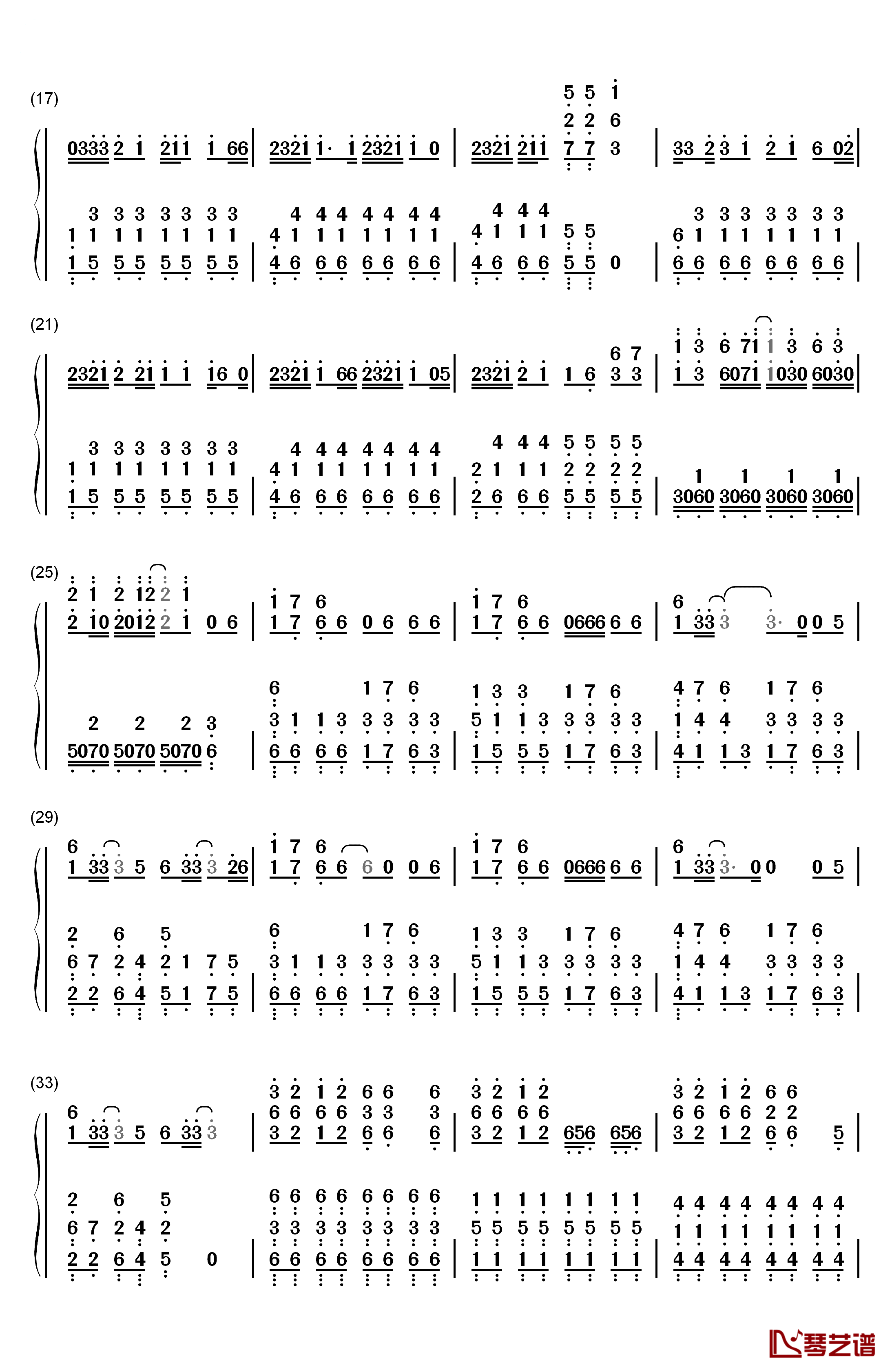 Centuries钢琴简谱-数字双手-Fall Out Boy2