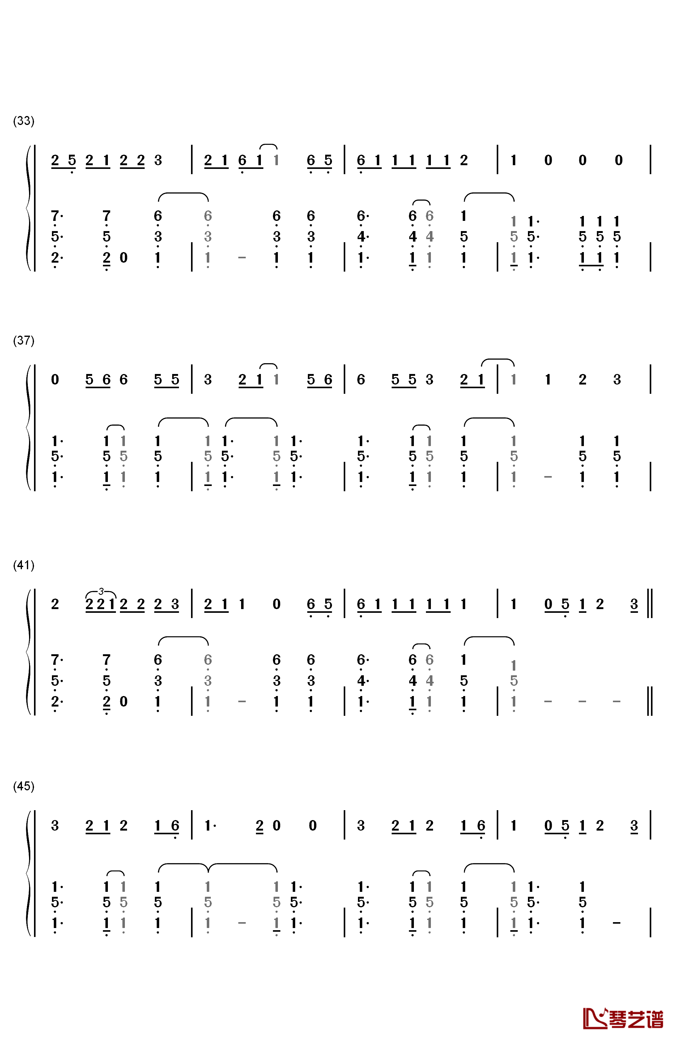 Kid In Love钢琴简谱-数字双手-Shawn Mendes3