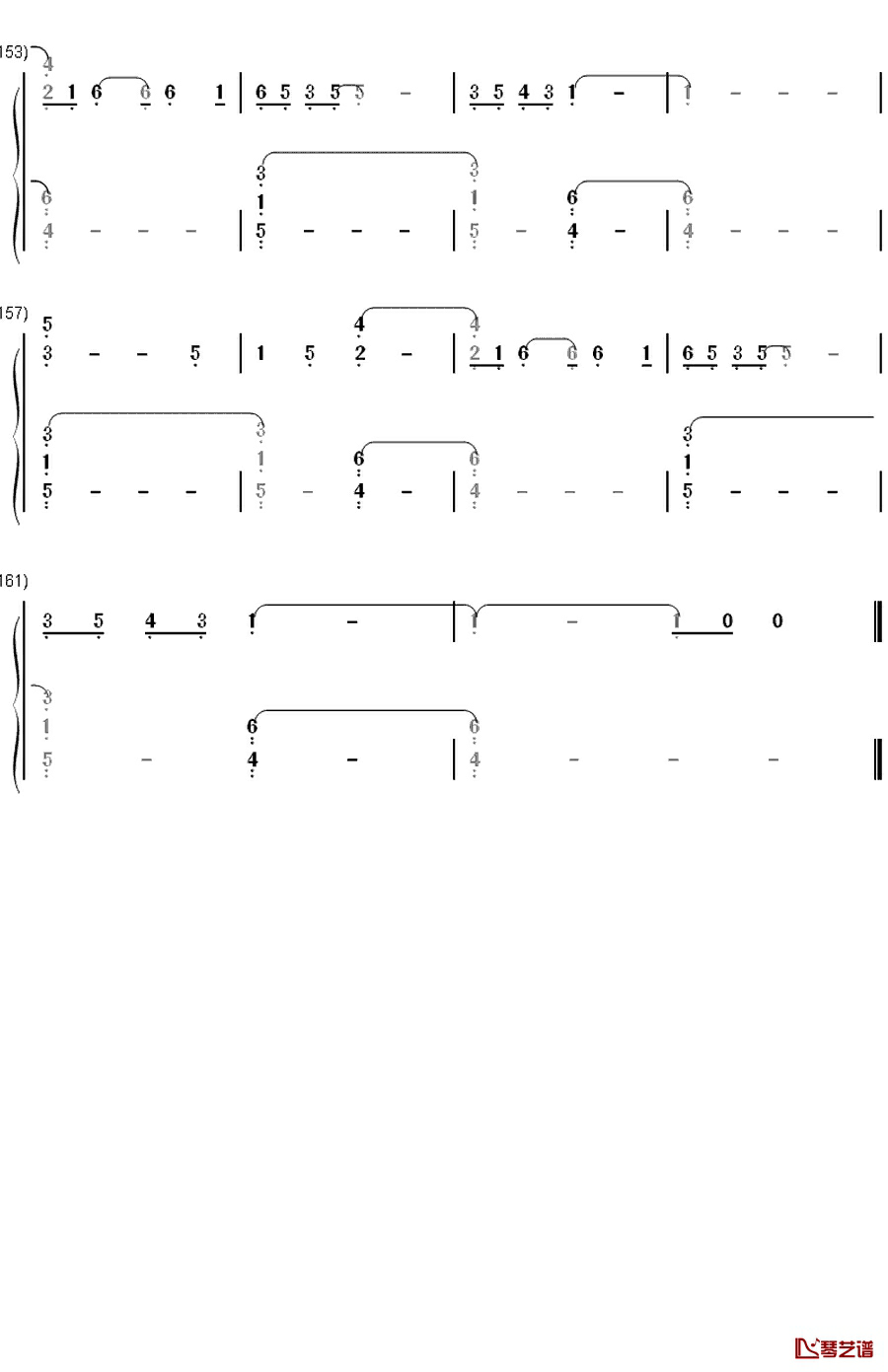 Carry On钢琴简谱-数字双手-Fun.9