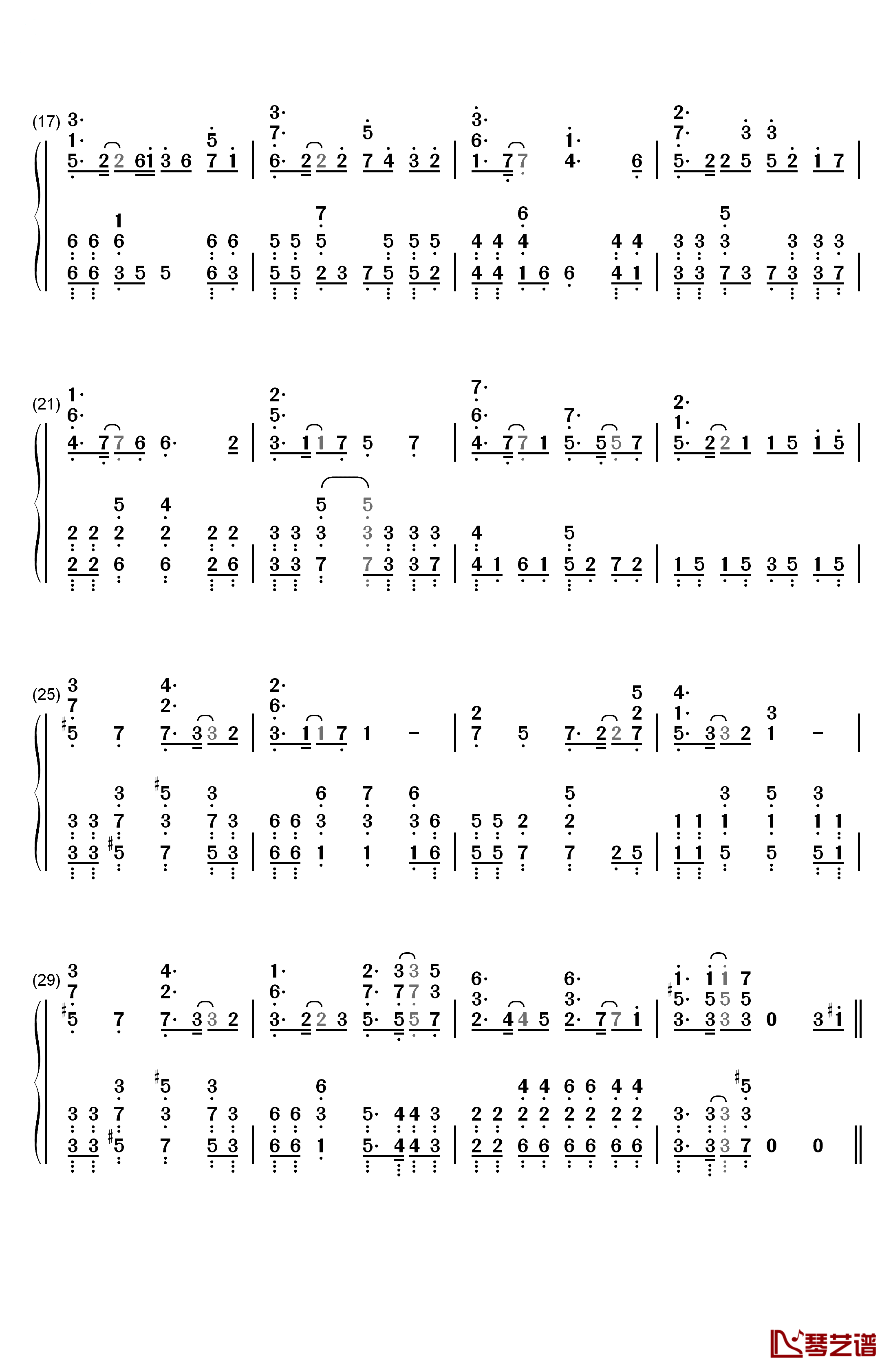 Black Bullet钢琴简谱-数字双手-fripSide2