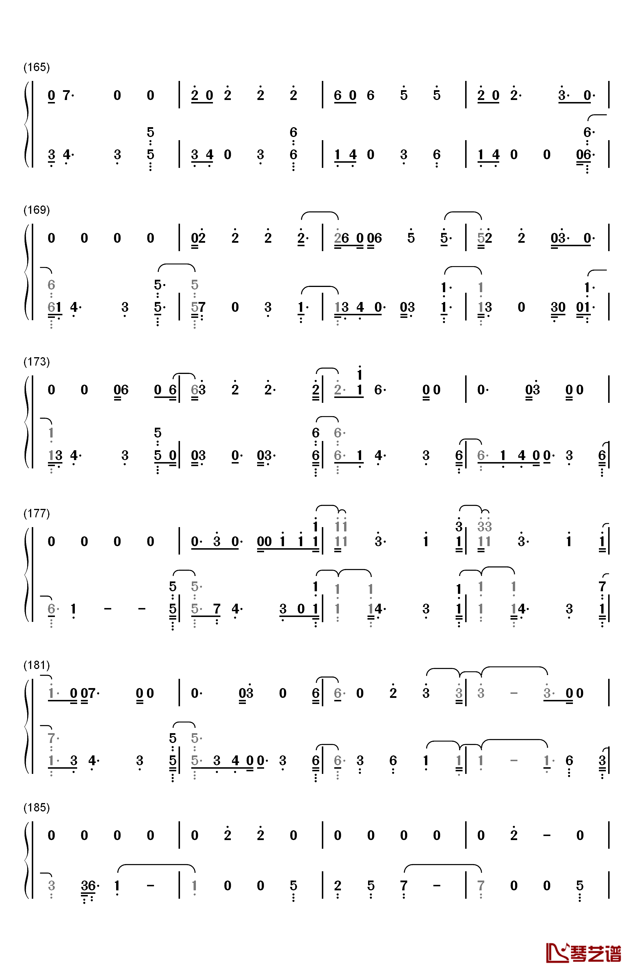 If I'm Lucky钢琴简谱-数字双手-Jason Derulo8