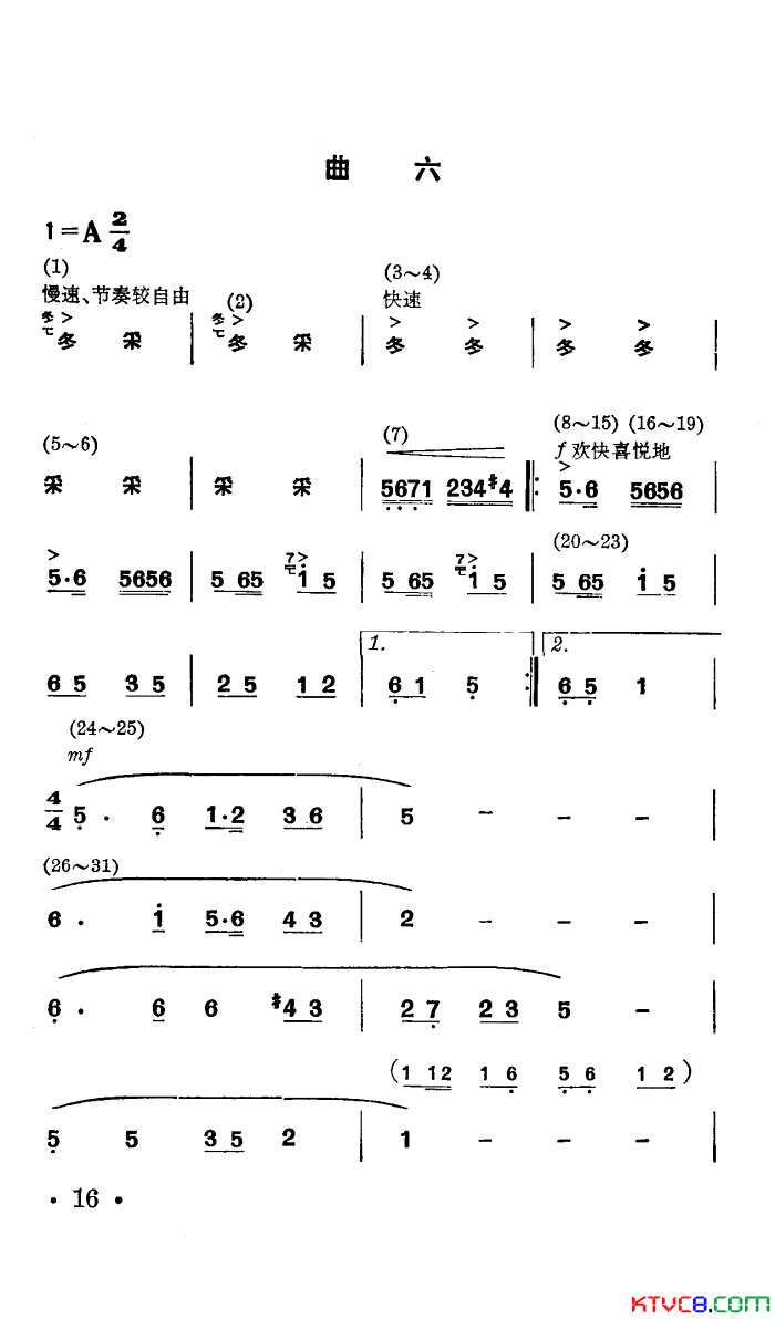 战马嘶鸣舞蹈音乐简谱1
