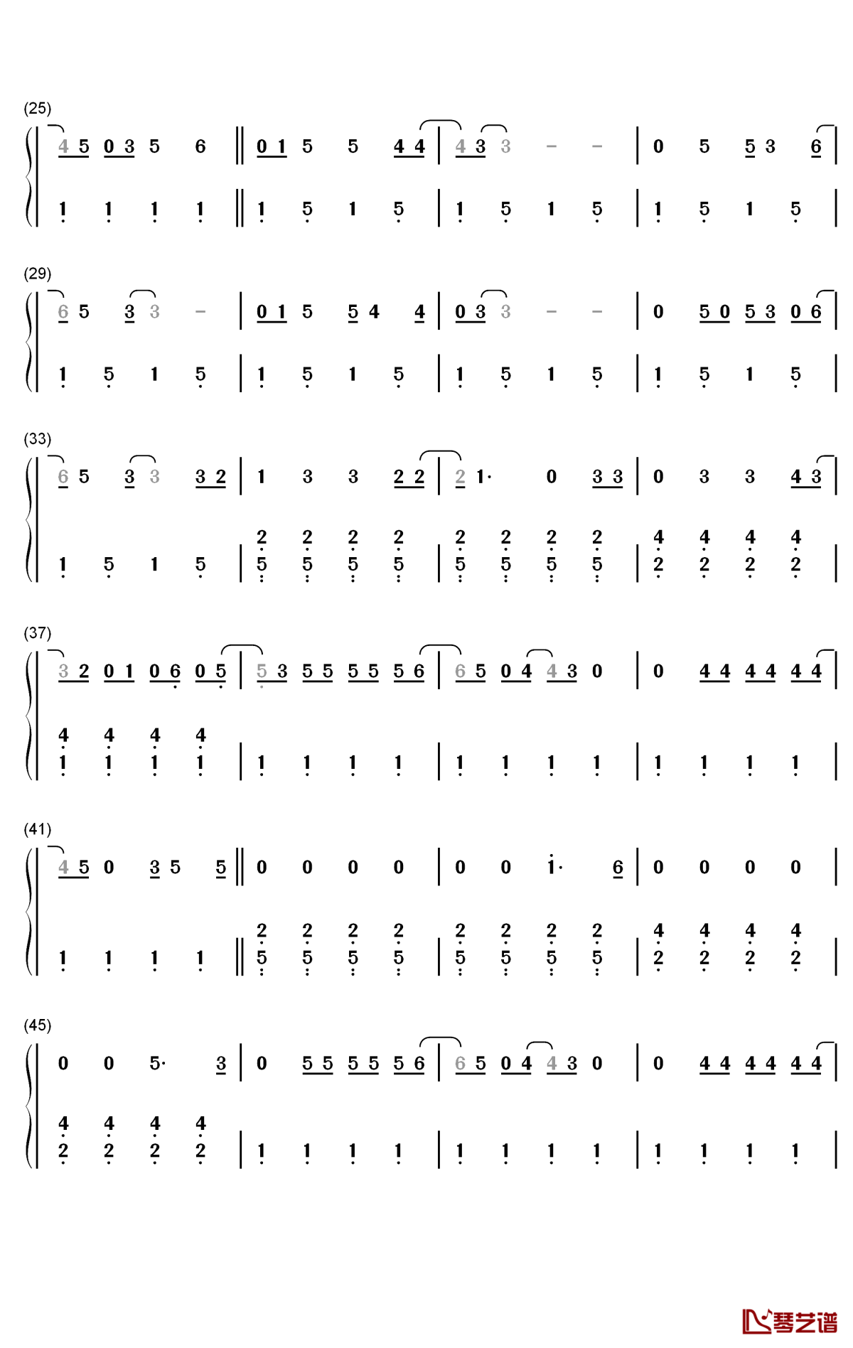 Canyon Moon钢琴简谱-数字双手-Harry Styles2