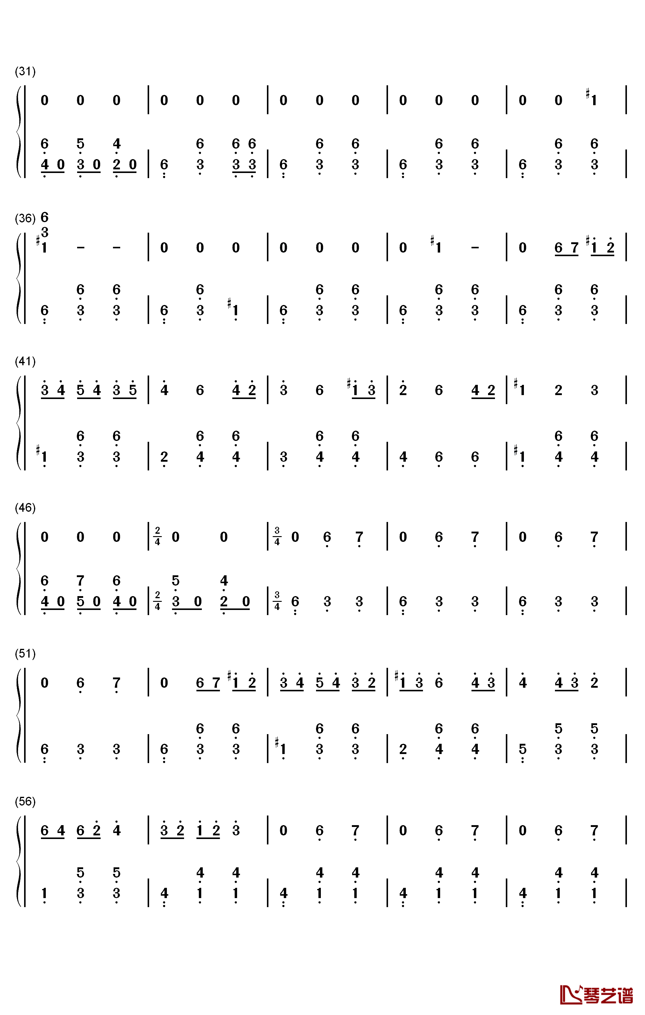 Orth Waltz钢琴简谱-数字双手-Kevin Penkin2