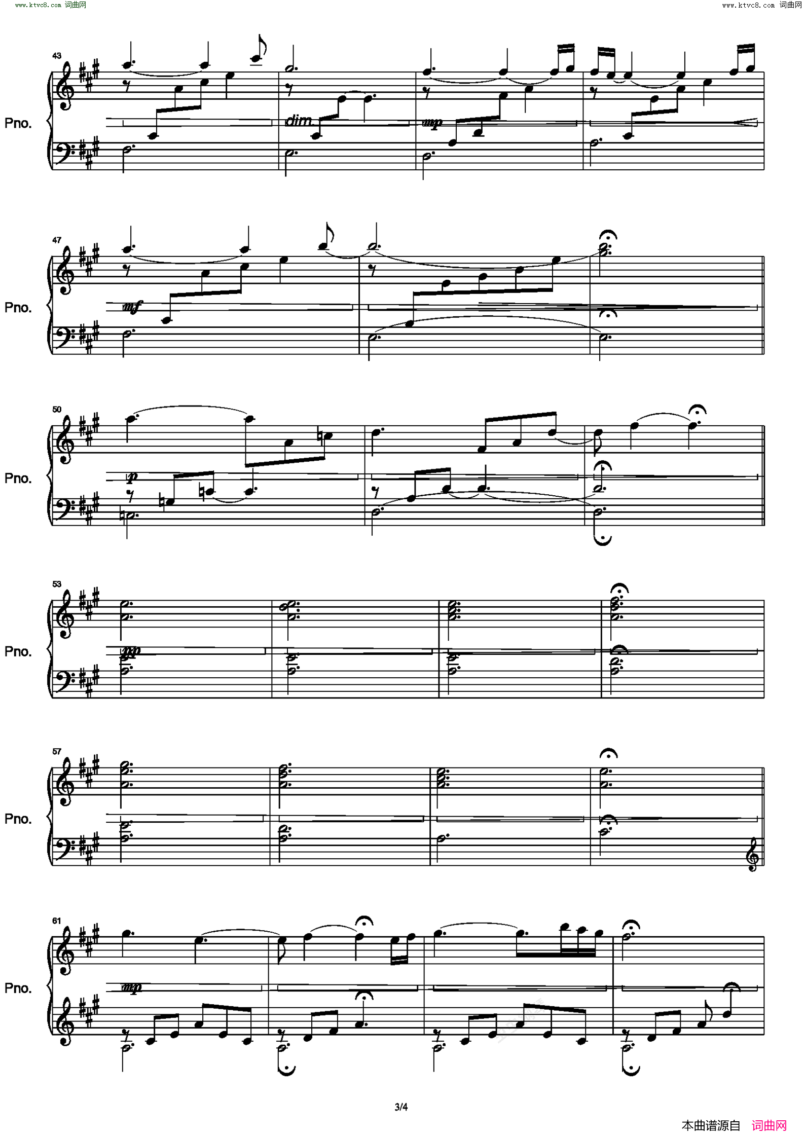 Fairytale简谱-Ludovico Einaudi演唱-作曲：Ludovico Einaudi词曲1