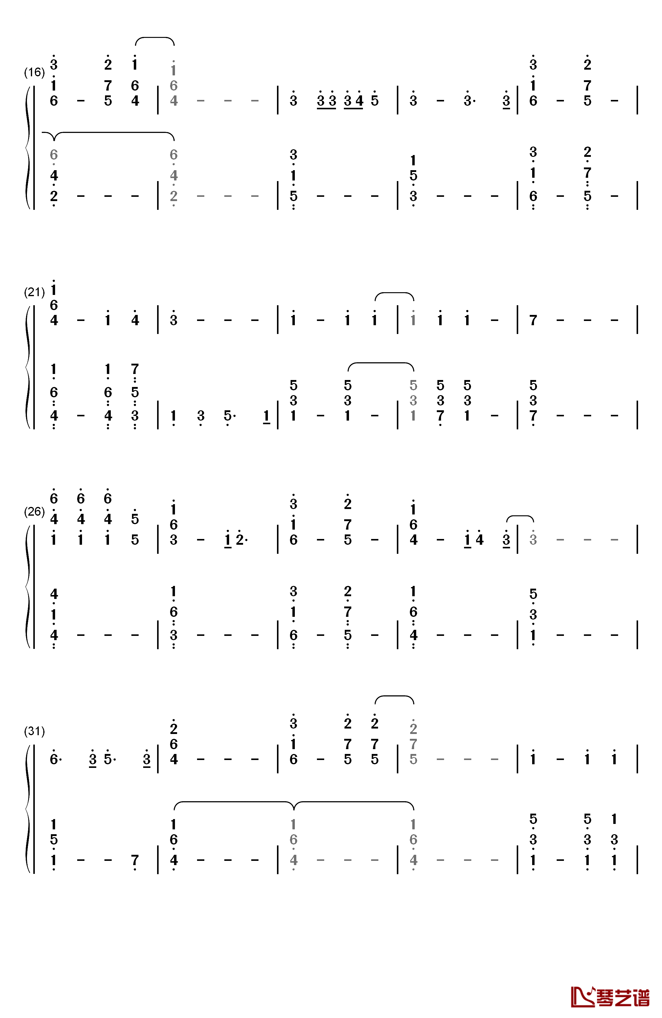 All of the Stars钢琴简谱-数字双手-Ed Sheeran2
