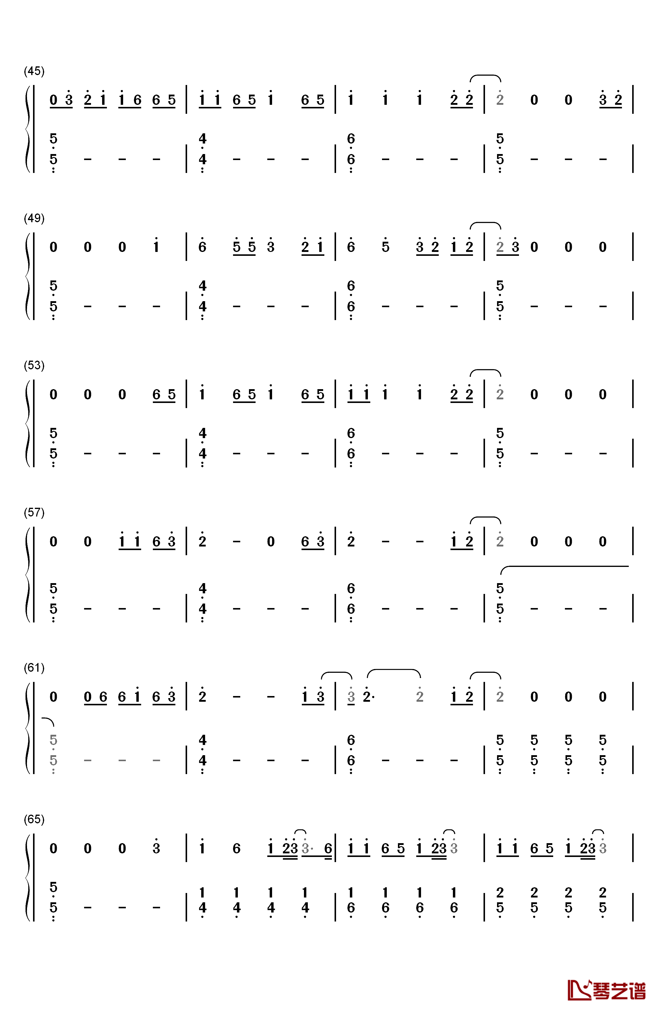 Season Of Love钢琴简谱-数字双手-98 Degrees3