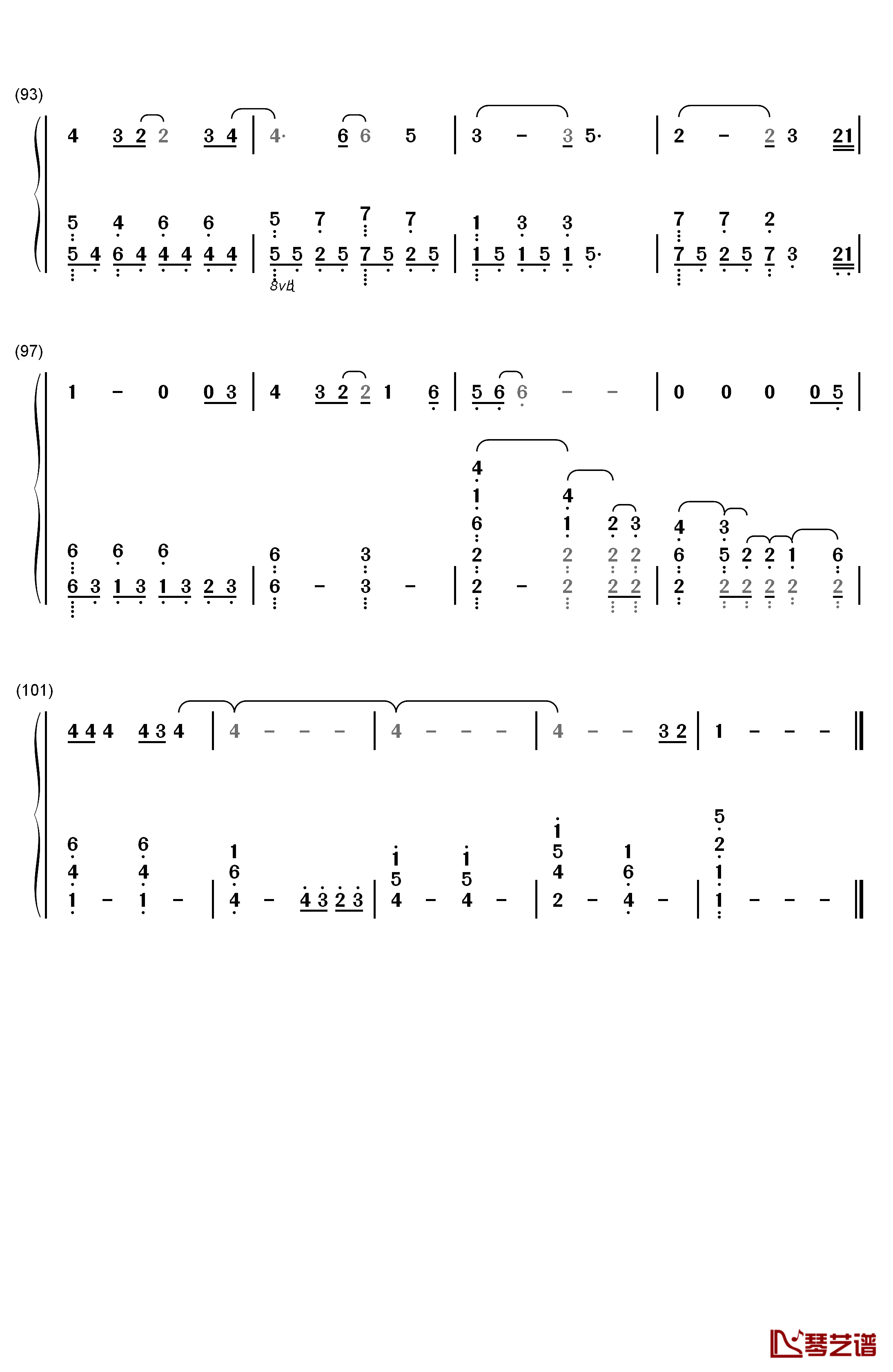 All I Ask钢琴简谱-数字双手-Adele7