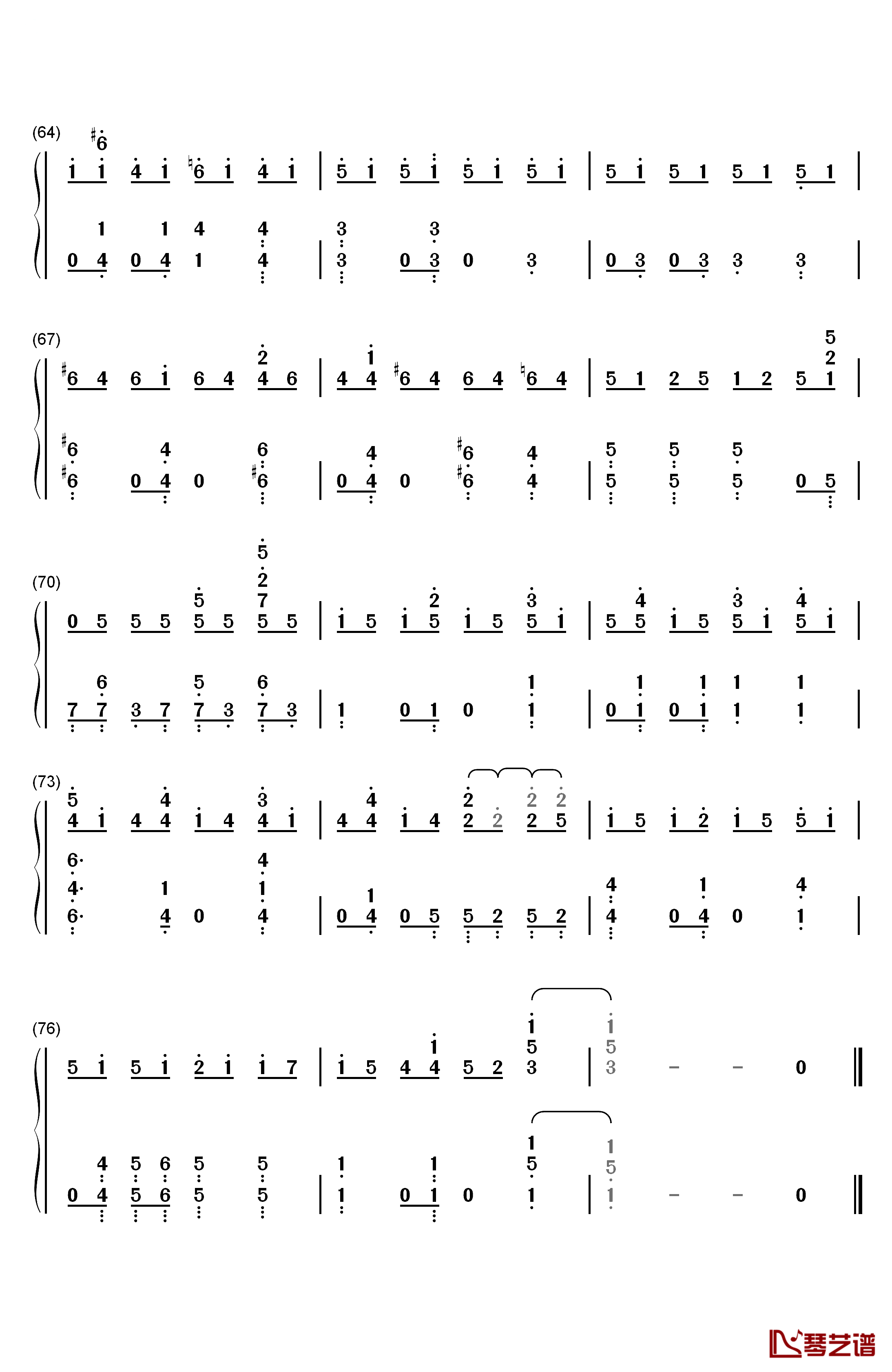 All of Me钢琴简谱-数字双手-Jon Schmidt5