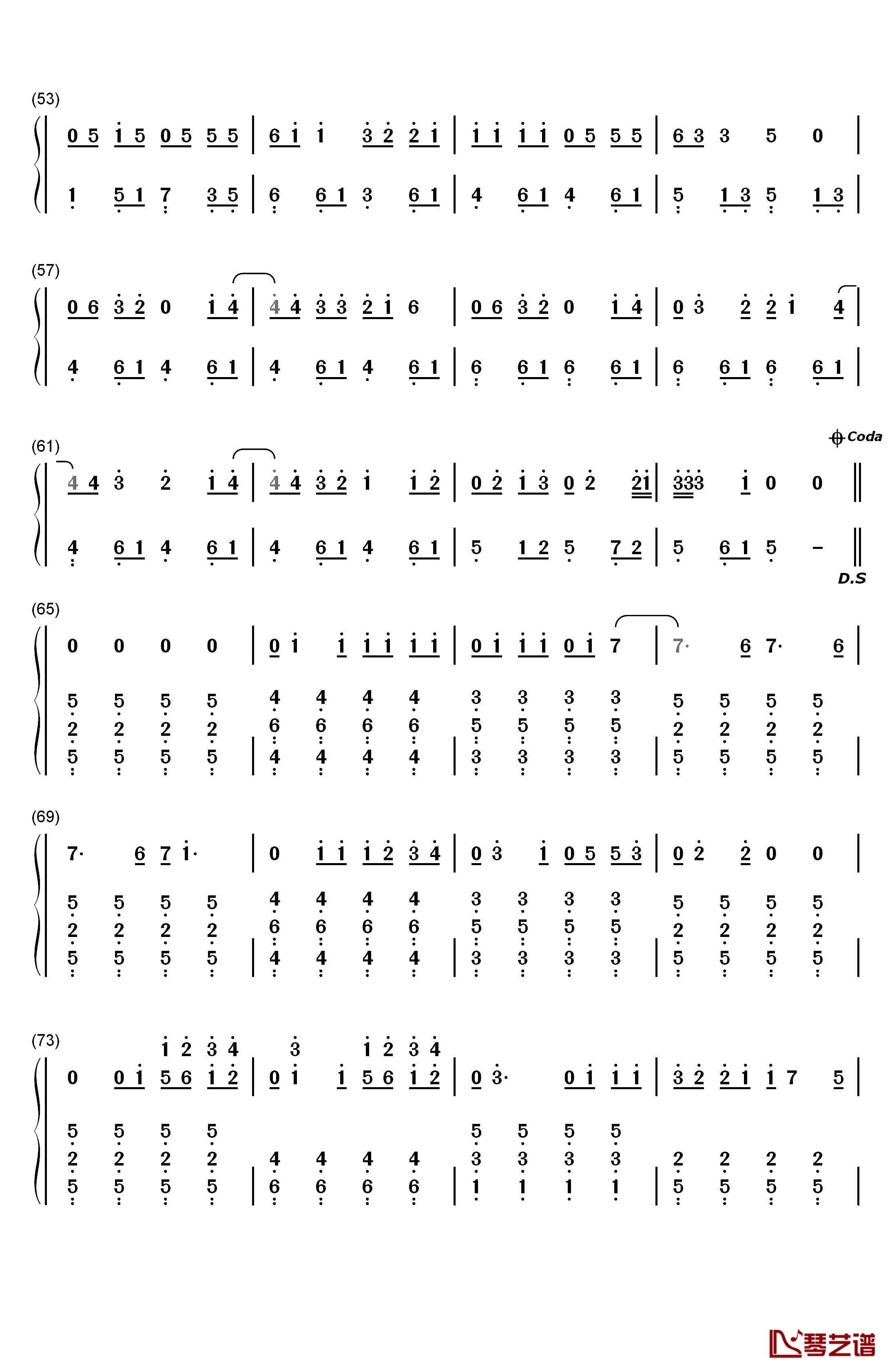Never Grow Up钢琴简谱-数字双手-Taylor Swift3