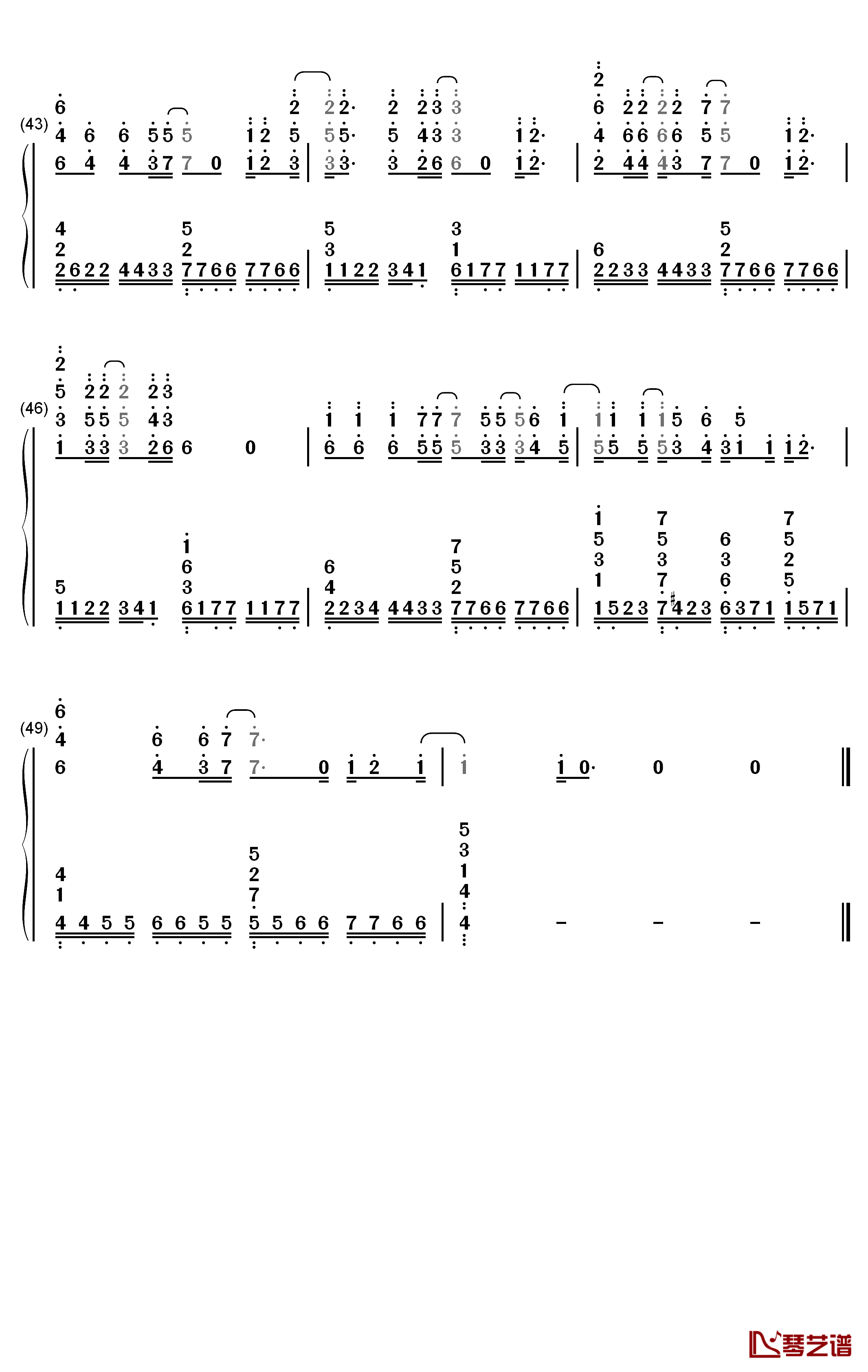 Lie to Me钢琴简谱-数字双手-5 Seconds of Summer4