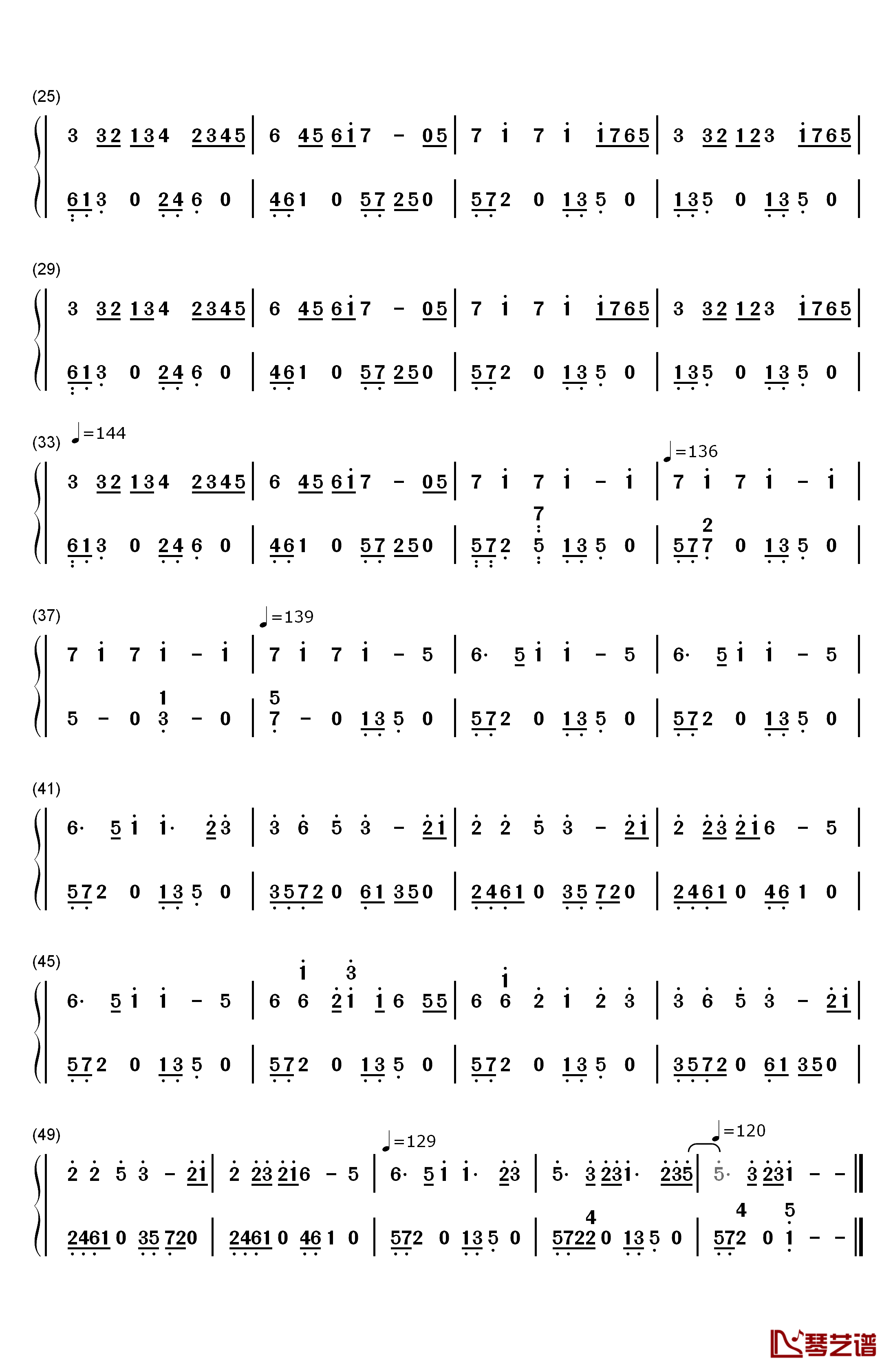 Give Me Your Hand钢琴简谱-数字双手-乔治·温斯顿2
