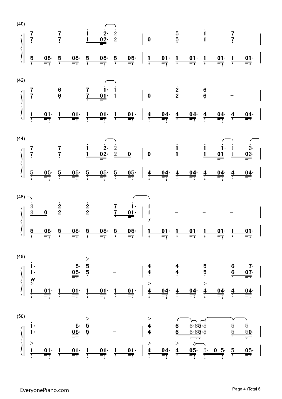恋をしようよ钢琴简谱-Pico演唱4
