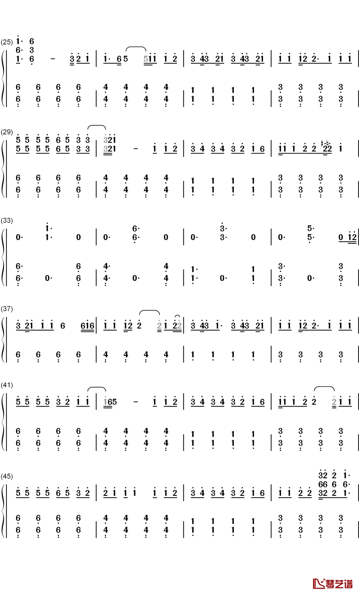 You Should Be Sad钢琴简谱-数字双手-Halsey2