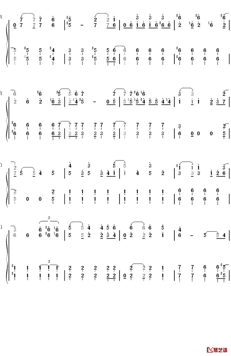猛烈宇宙交响曲 第七楽章「无限の爱」钢琴简谱-数字双手-
ももいろクローバーZ 桃色幸运草Z8