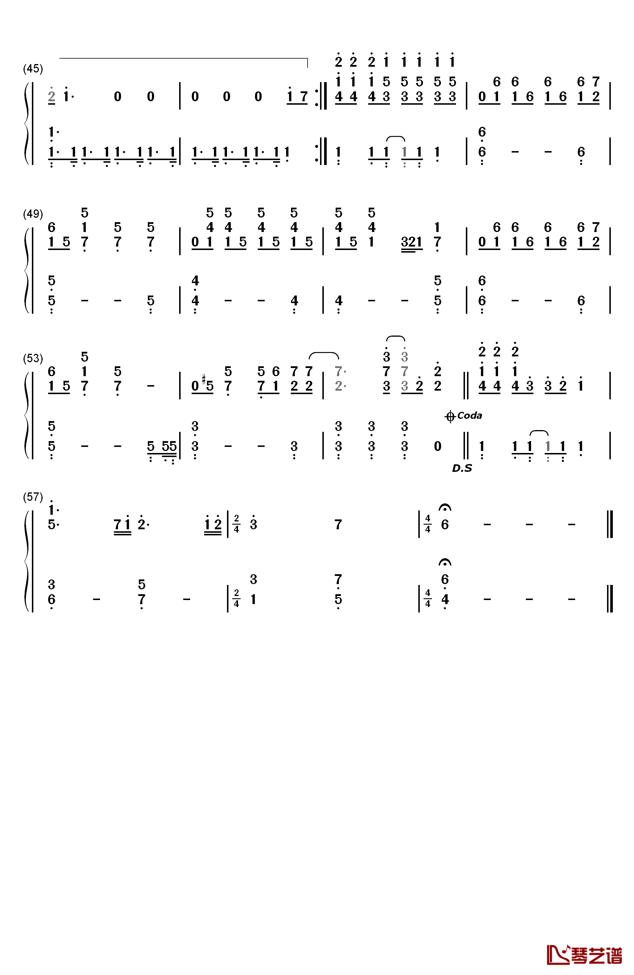 It Takes Two钢琴简谱-数字双手-Katy Perry3