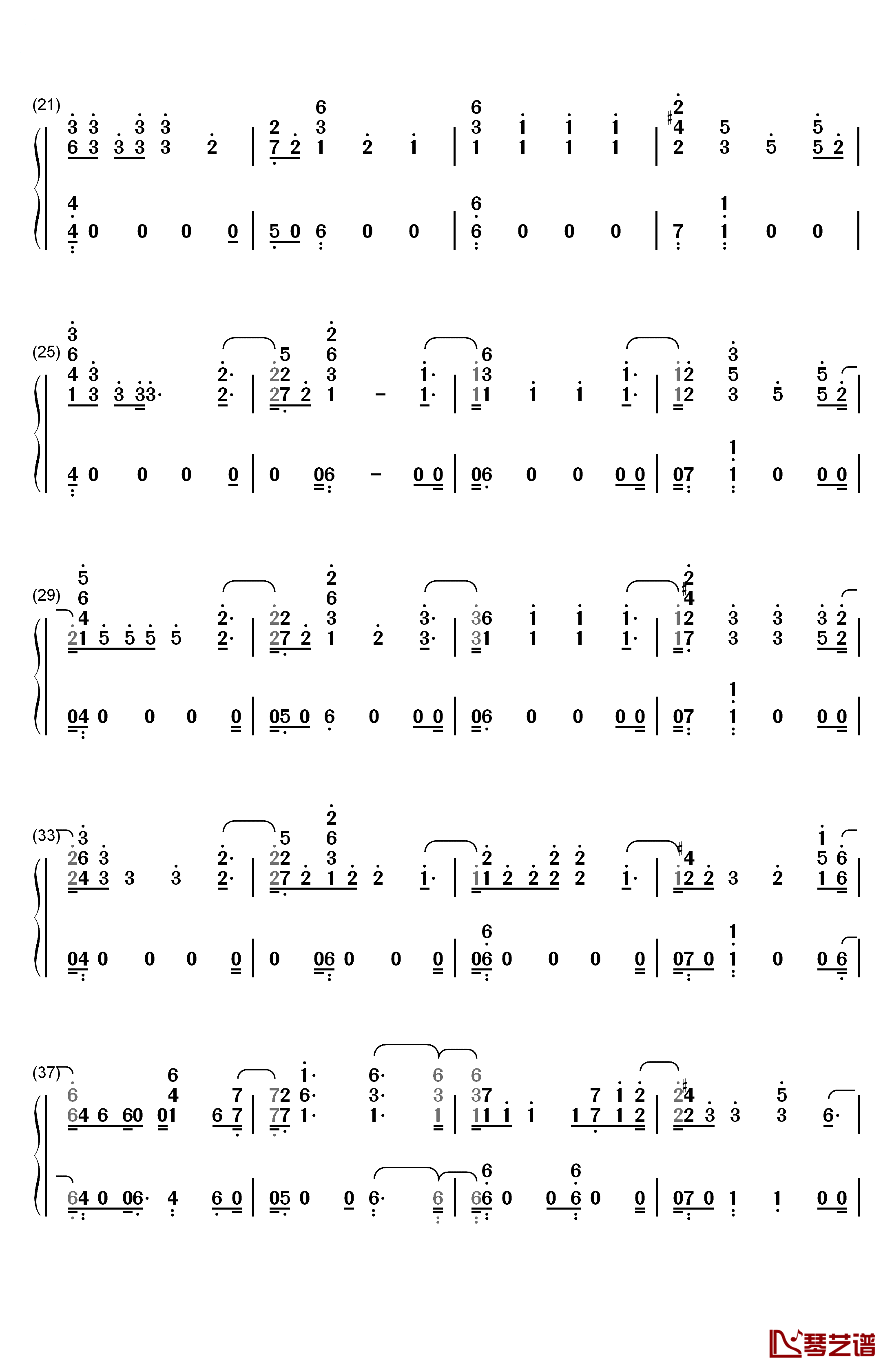 Everybody Hates Me钢琴简谱-数字双手-The Chainsmokers2